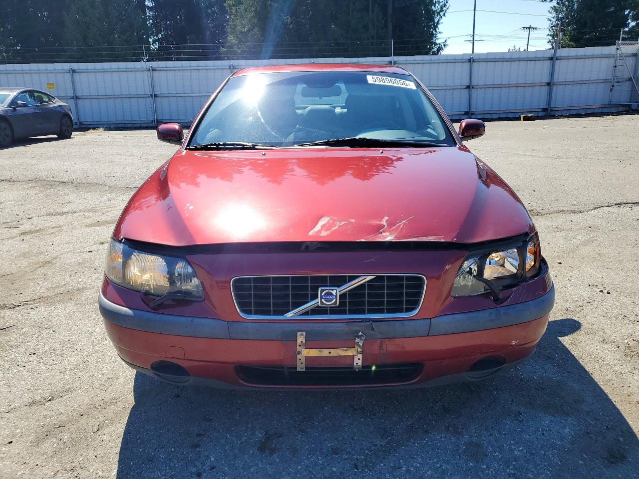 2004 Volvo S60 Red vin: YV1RS61T942320791