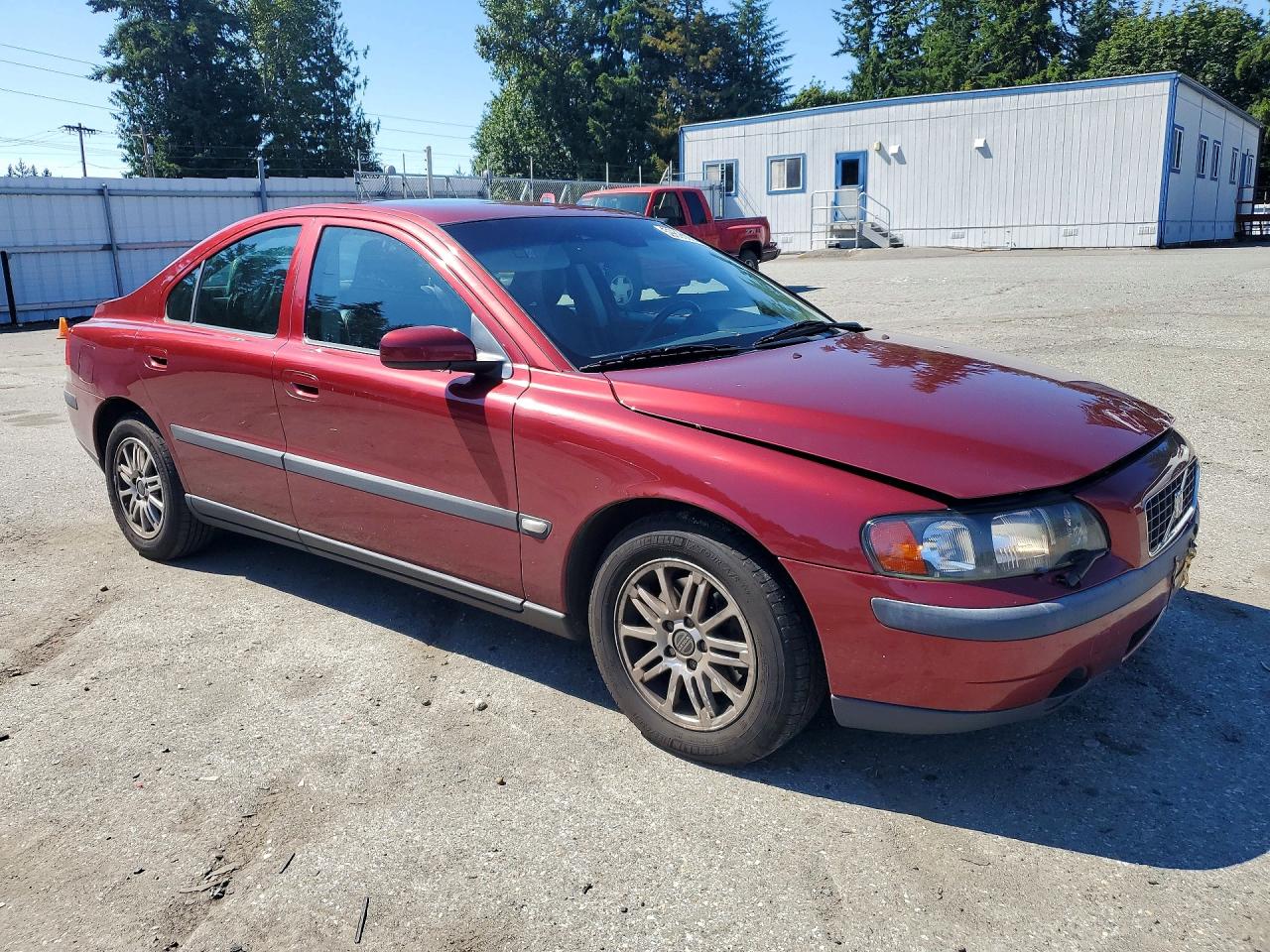 2004 Volvo S60 Red vin: YV1RS61T942320791