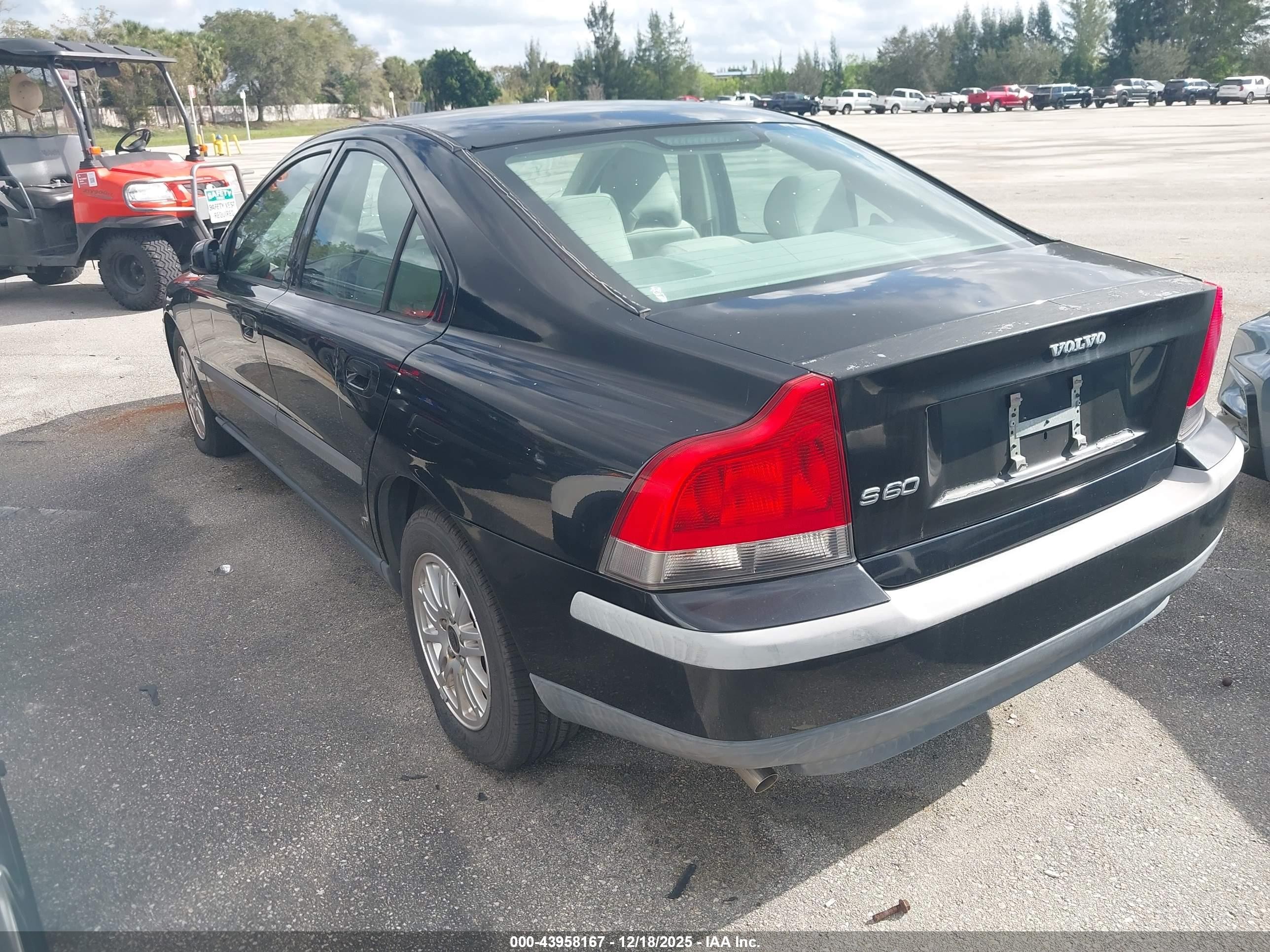 2004 Volvo S60 2.4 Black vin: YV1RS61TX42407521