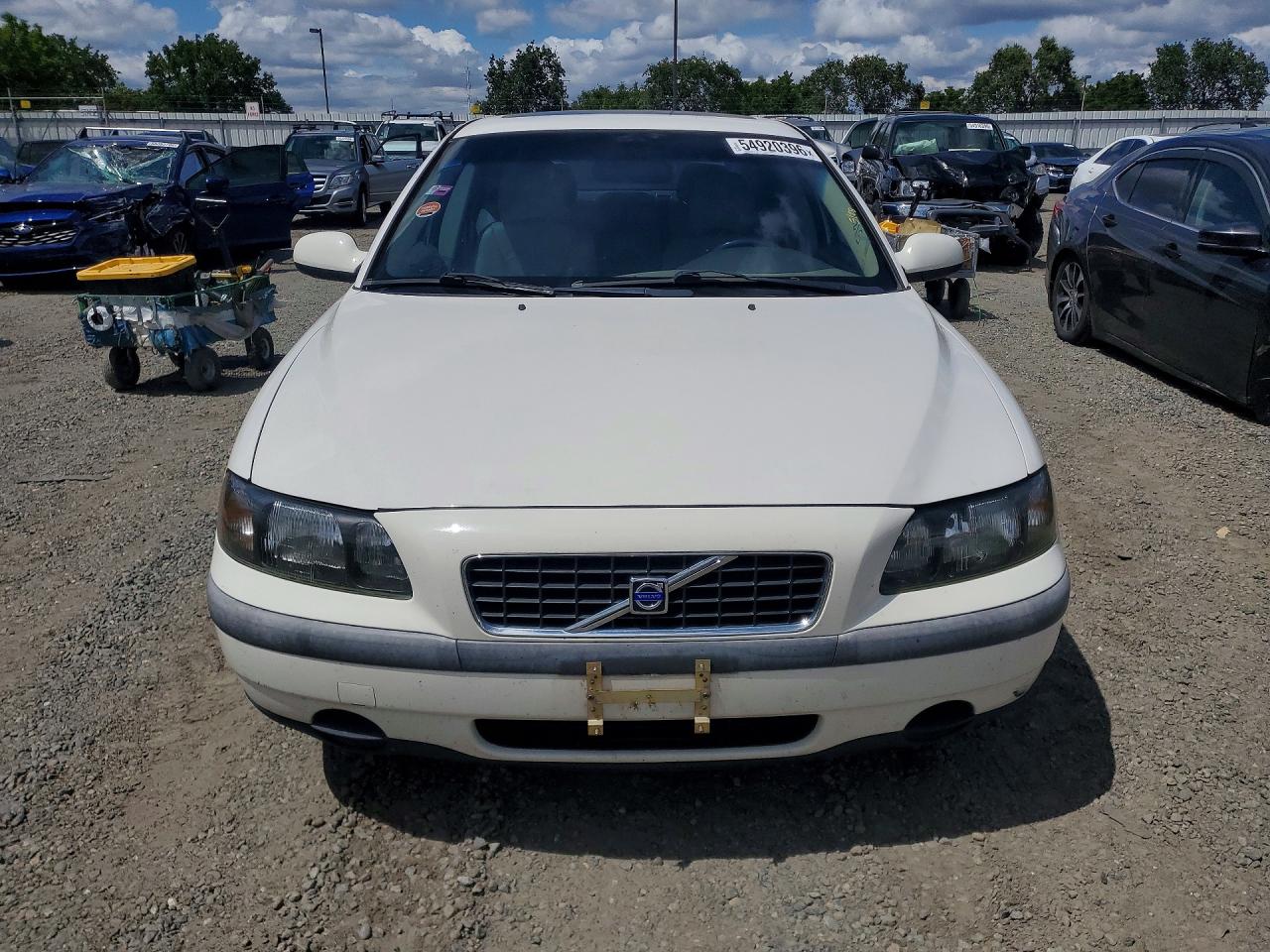 2003 Volvo S60 White vin: YV1RS64A132252317