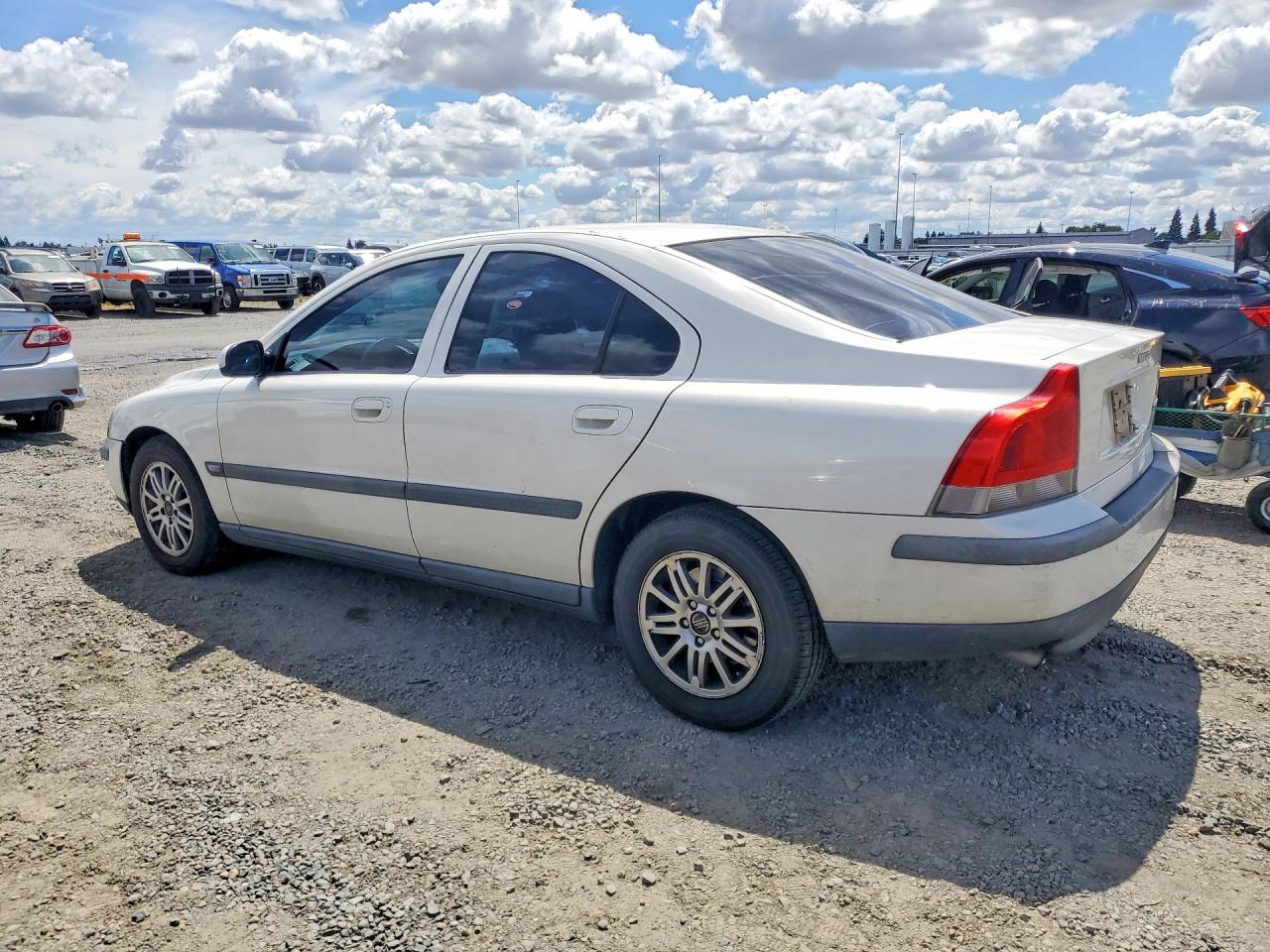 2003 Volvo S60 White vin: YV1RS64A132252317