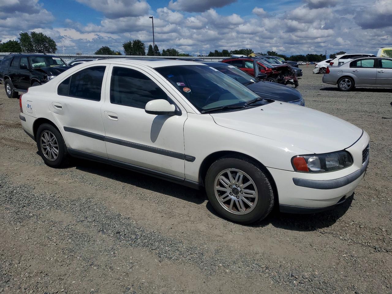 2003 Volvo S60 White vin: YV1RS64A132252317