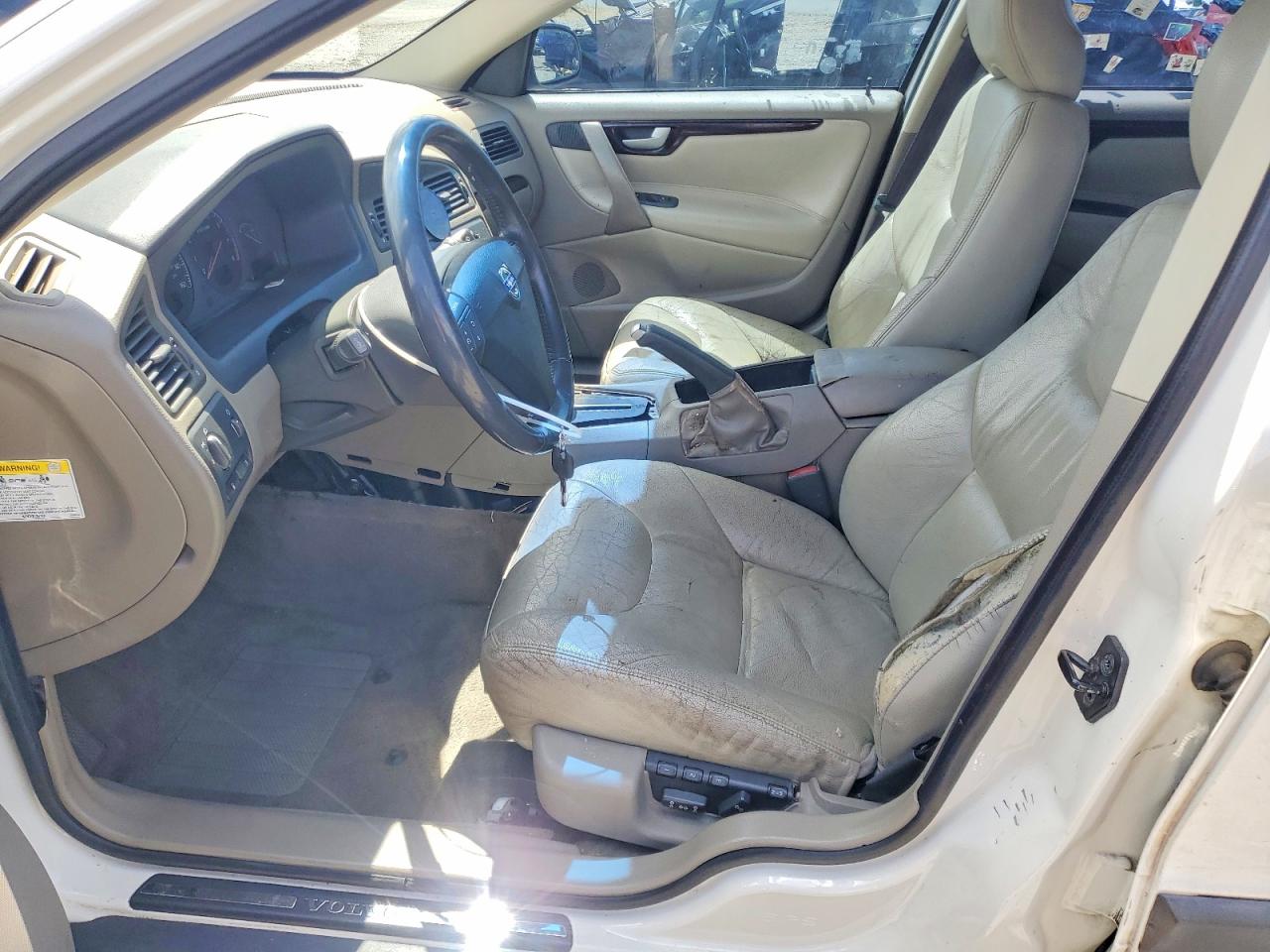 2003 Volvo S60 White vin: YV1RS64A132252317
