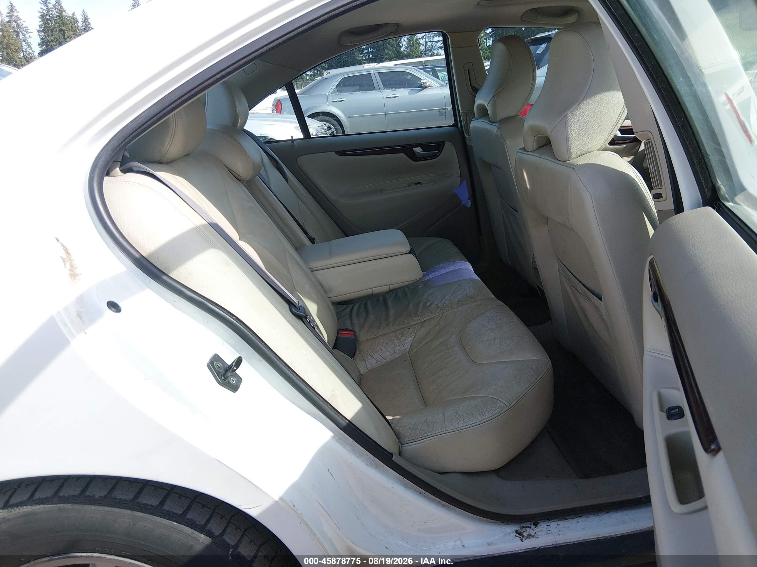 2004 Volvo S60 2.4 White vin: YV1RS64A142366836