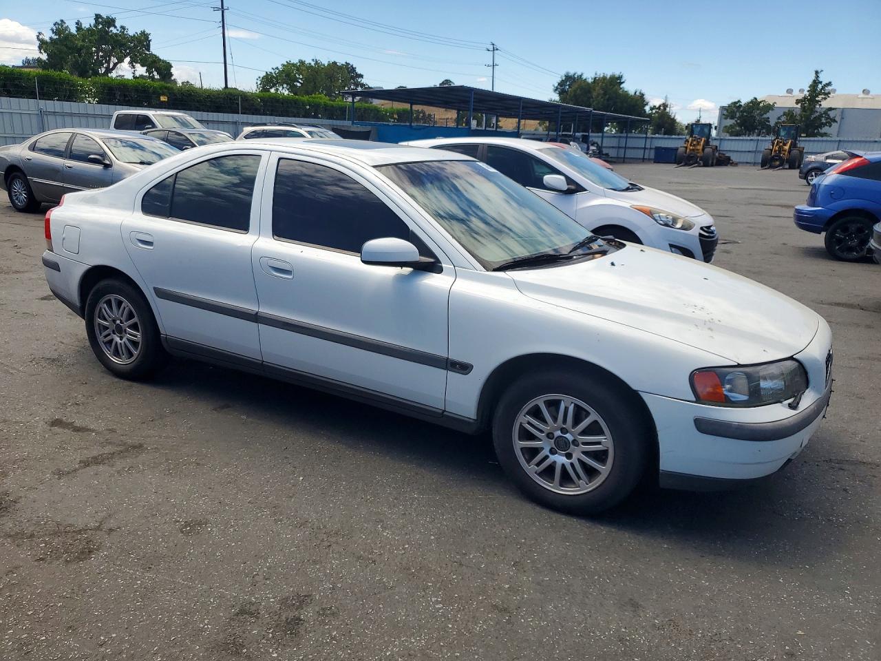 2004 Volvo S60 White vin: YV1RS64A342347995