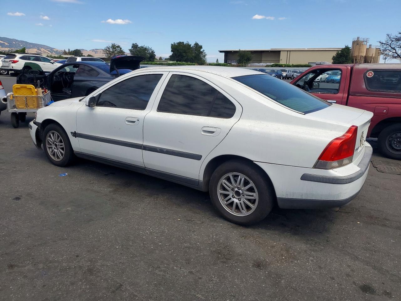 2004 Volvo S60 White vin: YV1RS64A342347995
