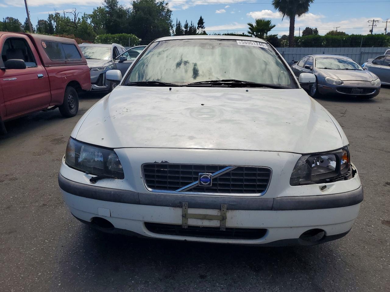 2004 Volvo S60 White vin: YV1RS64A342347995
