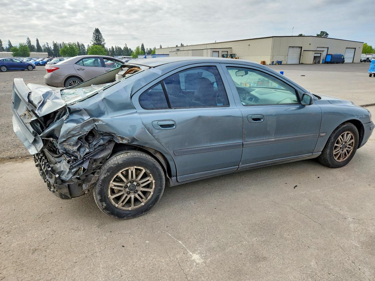 2004 Volvo S60 Green vin: YV1RS64A742358904