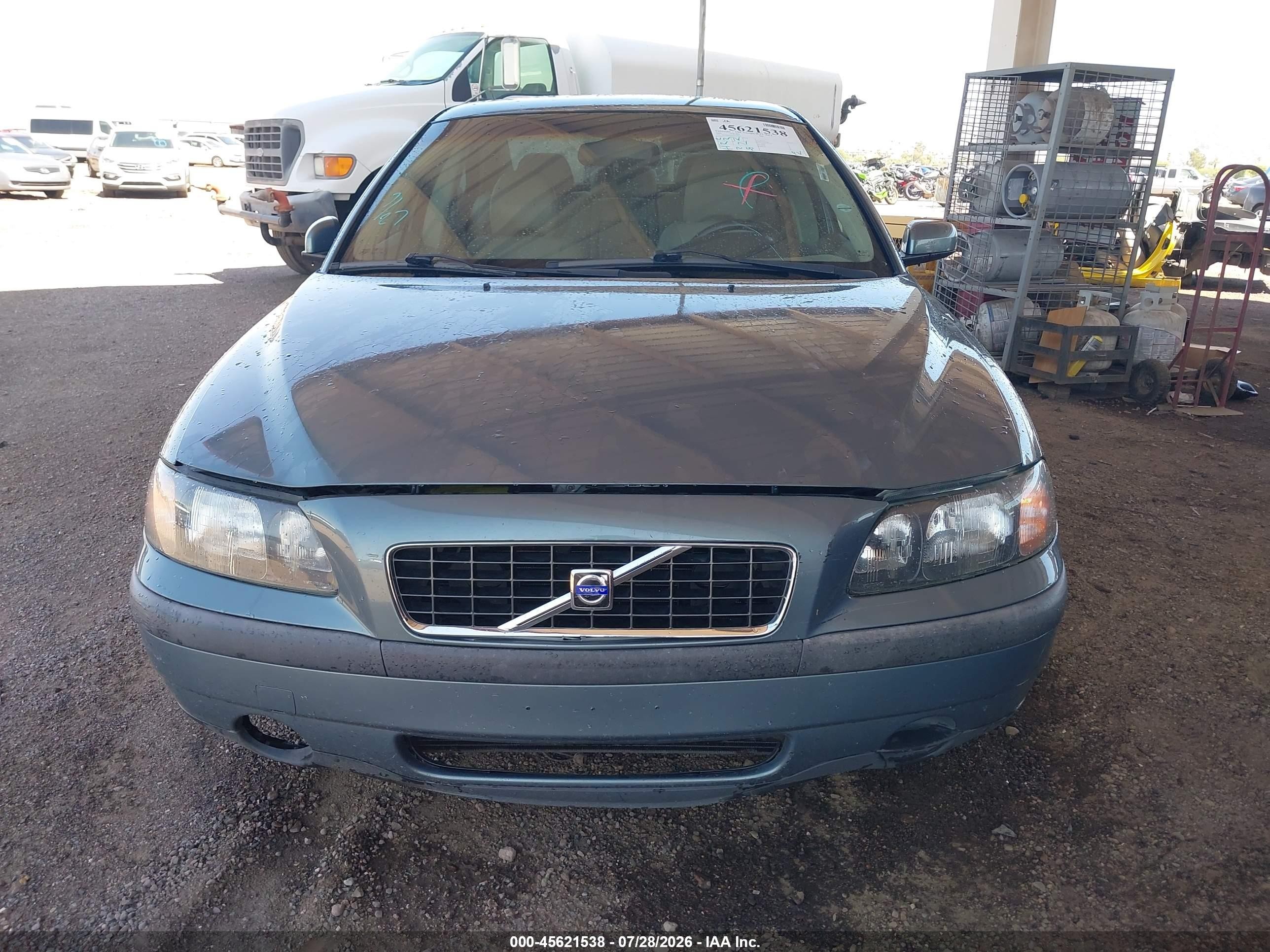 2004 Volvo S60 2.4 Light Blue vin: YV1RS64A942373954