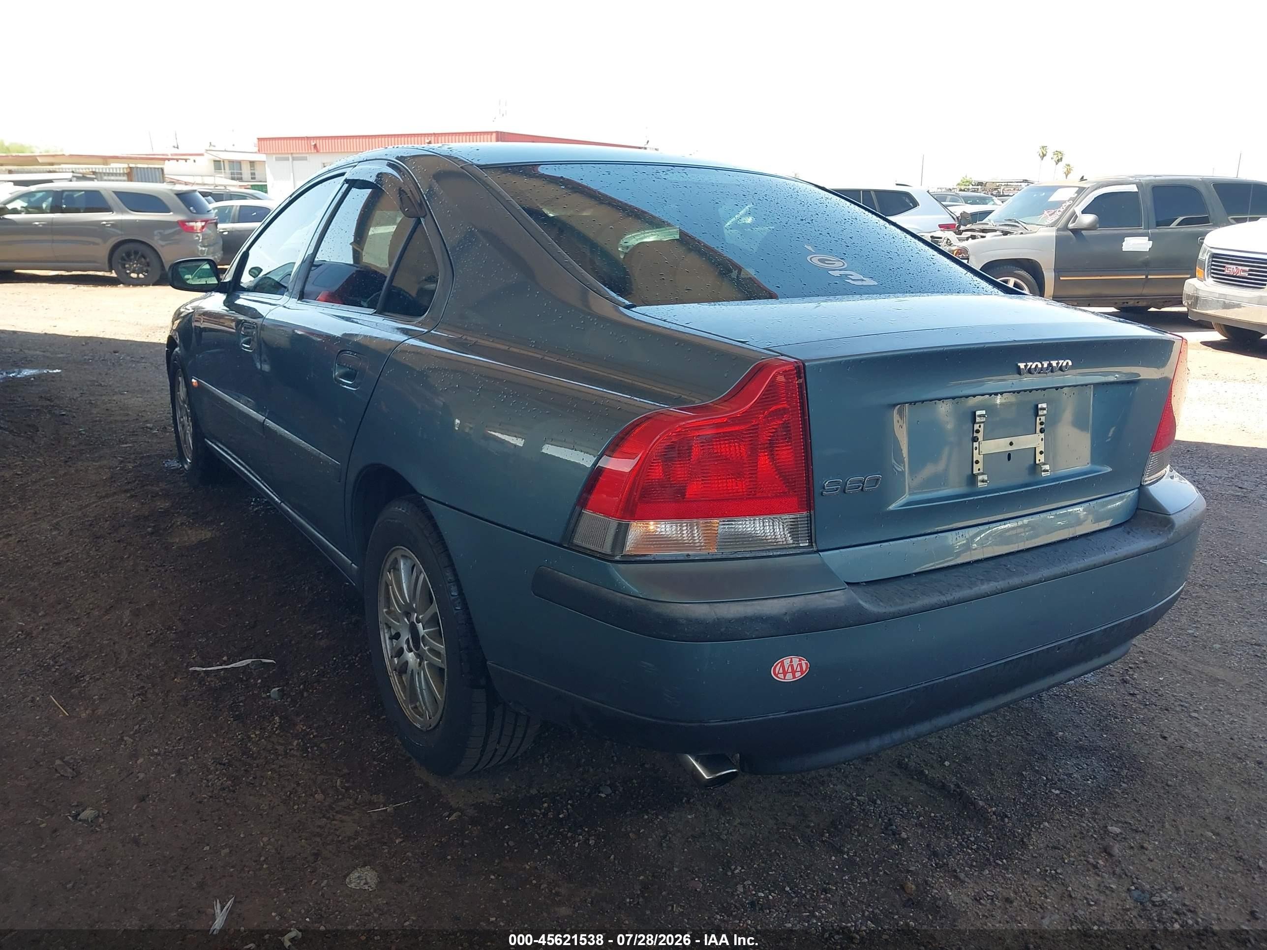 2004 Volvo S60 2.4 Light Blue vin: YV1RS64A942373954