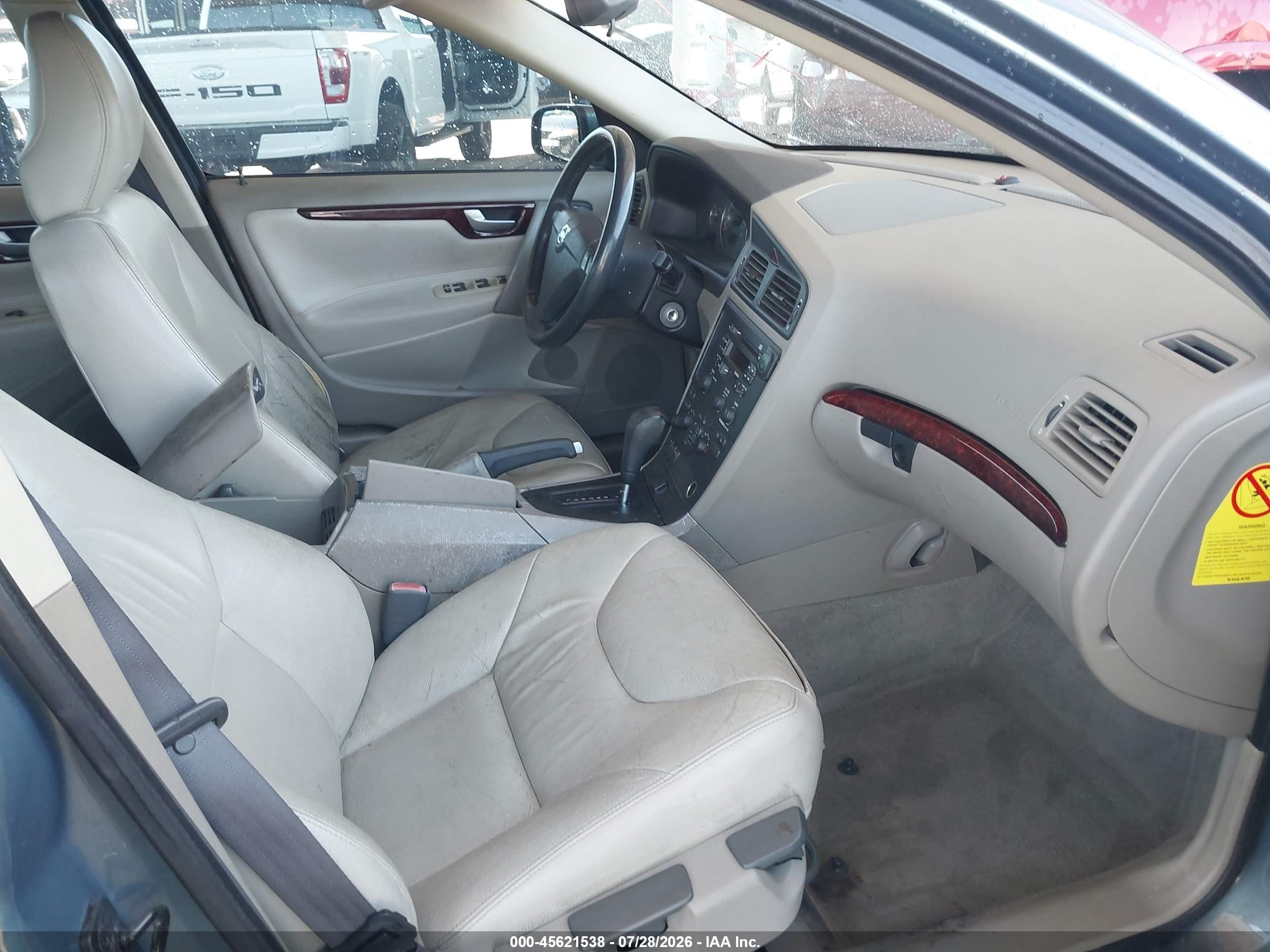 2004 Volvo S60 2.4 Light Blue vin: YV1RS64A942373954