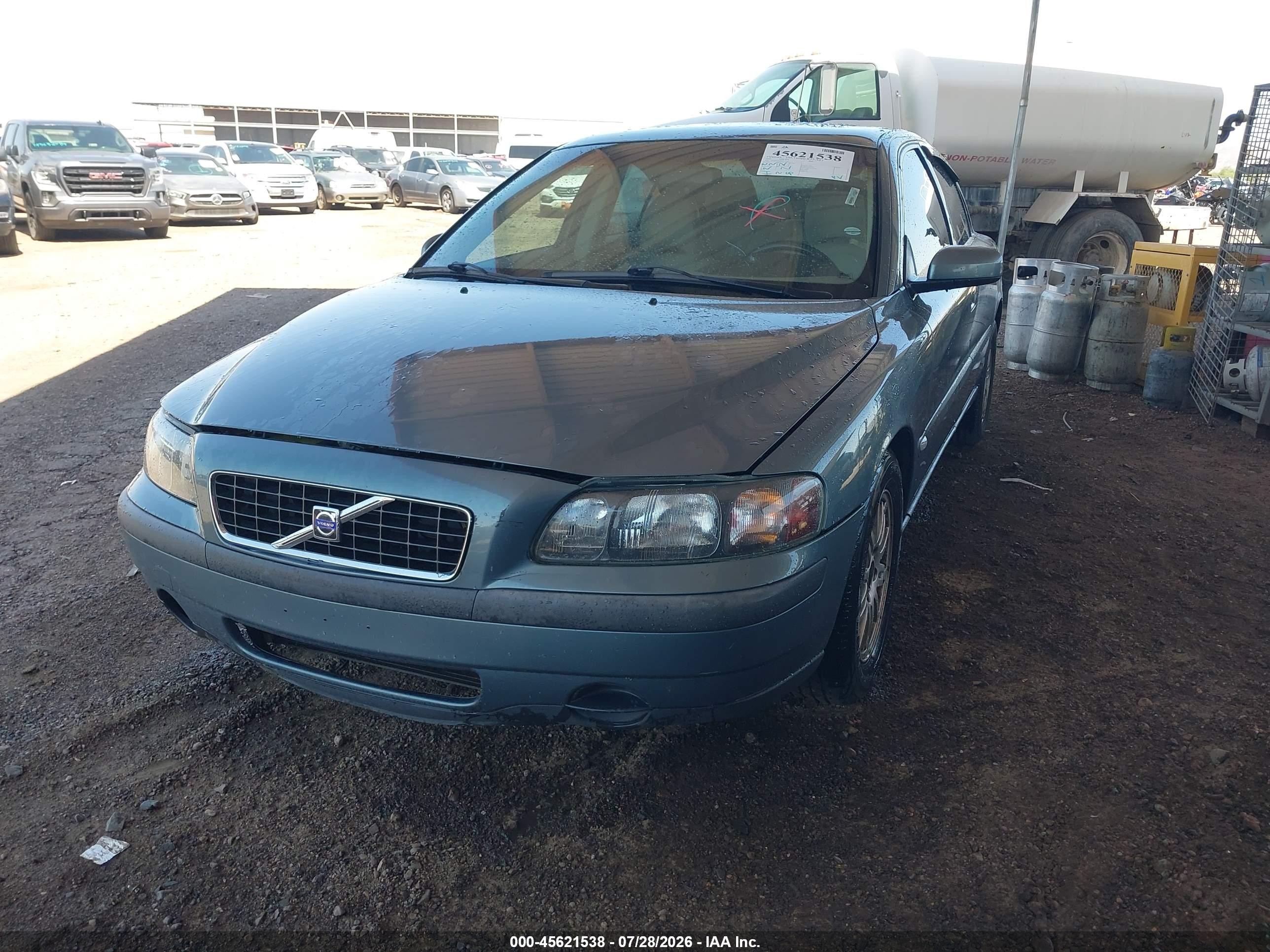 2004 Volvo S60 2.4 Light Blue vin: YV1RS64A942373954