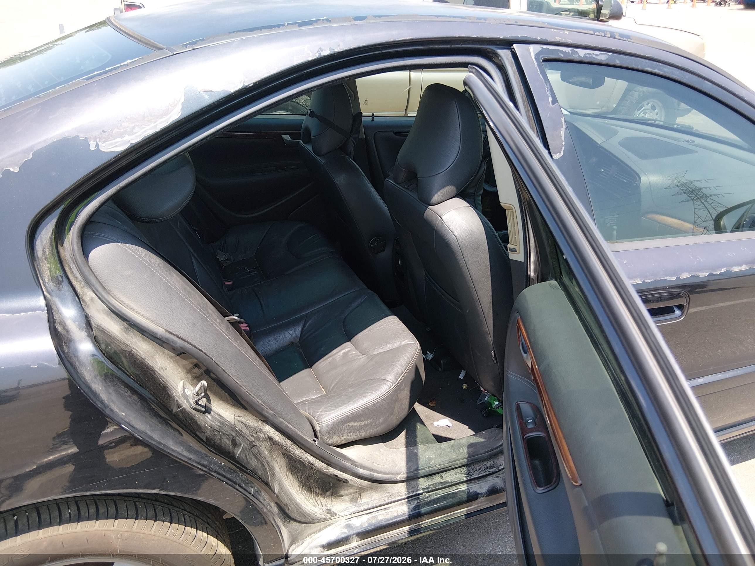 2007 Volvo S60 2.5t Черный vin: YV1Rs592372610535