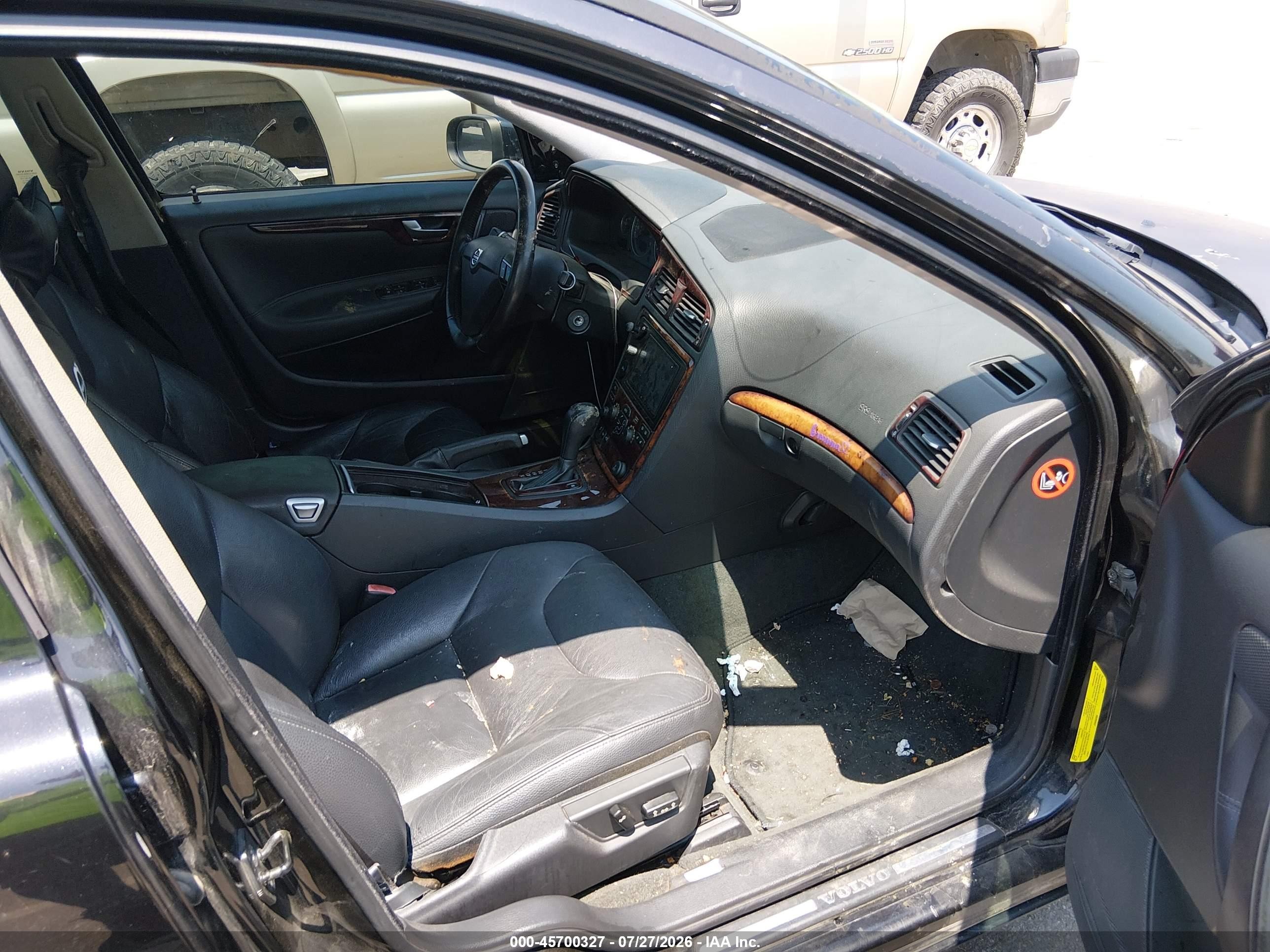 2007 Volvo S60 2.5t Черный vin: YV1Rs592372610535