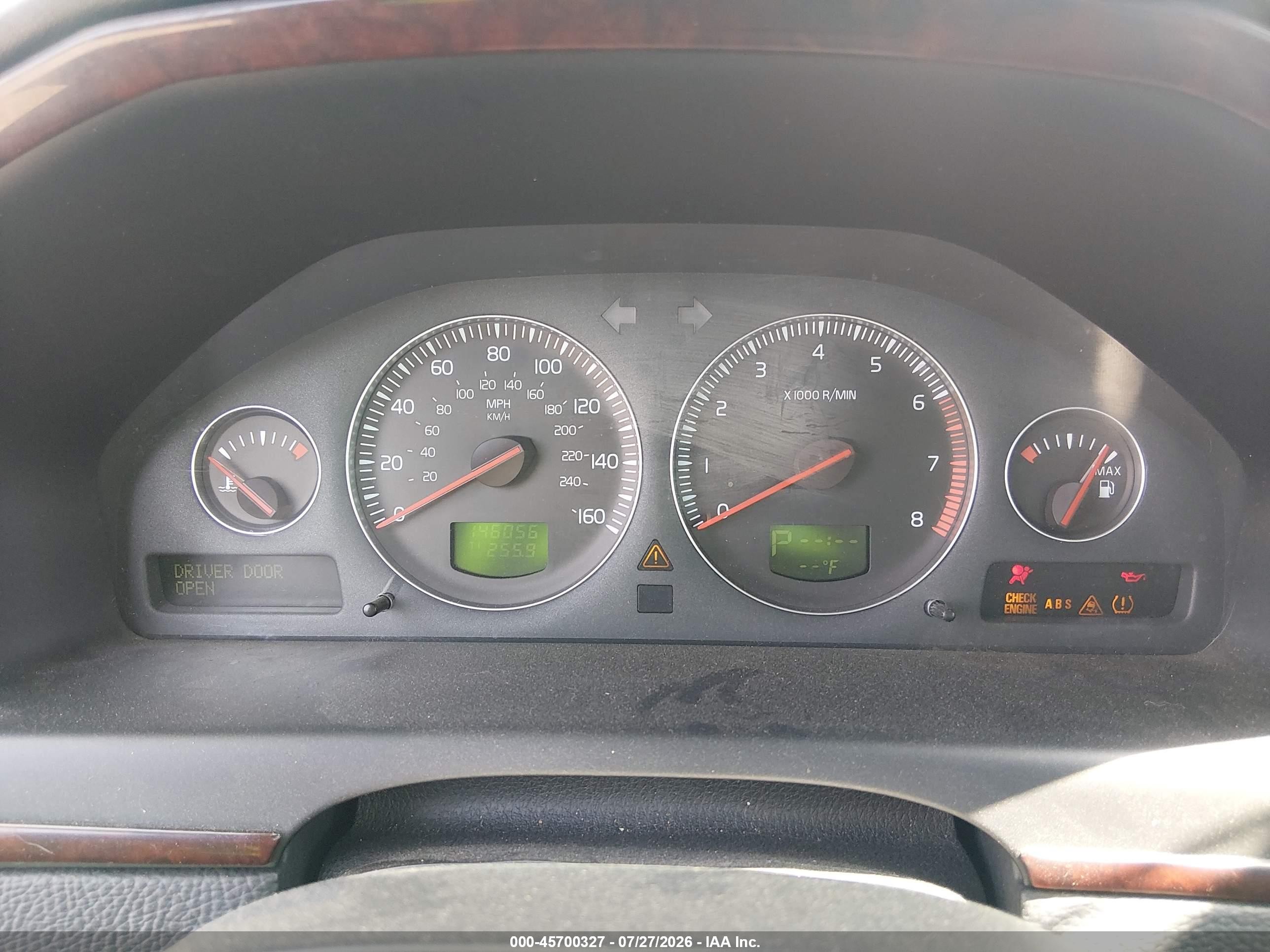 2007 Volvo S60 2.5t Черный vin: YV1Rs592372610535