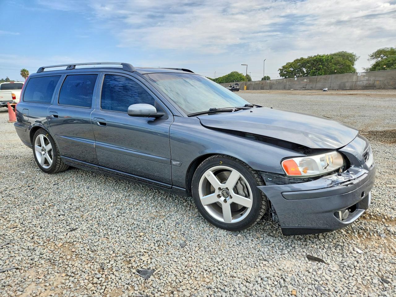 2006 Volvo V70 R Gray vin: YV1SJ527062546253