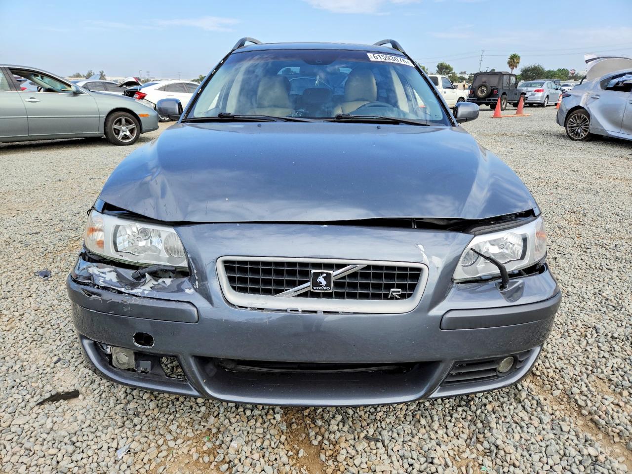 2006 Volvo V70 R Gray vin: YV1SJ527062546253