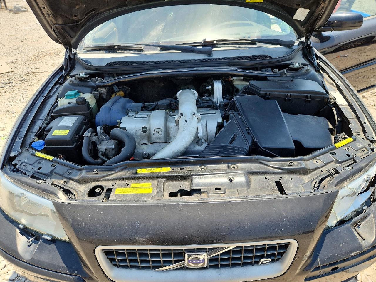 2005 Volvo V70 R Black vin: YV1SJ527252513091