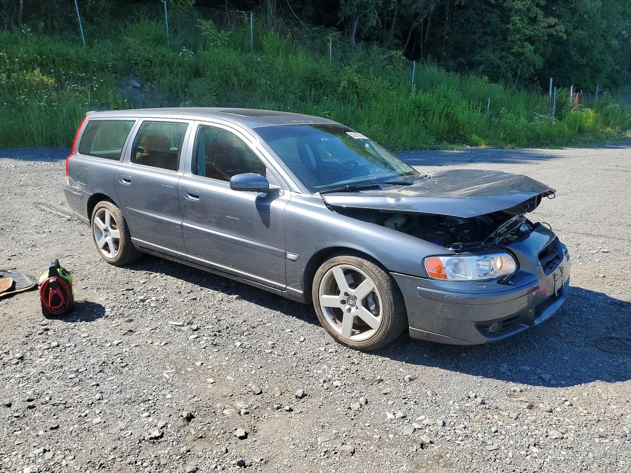 2006 Volvo V70 R Gray vin: YV1SJ527762572042