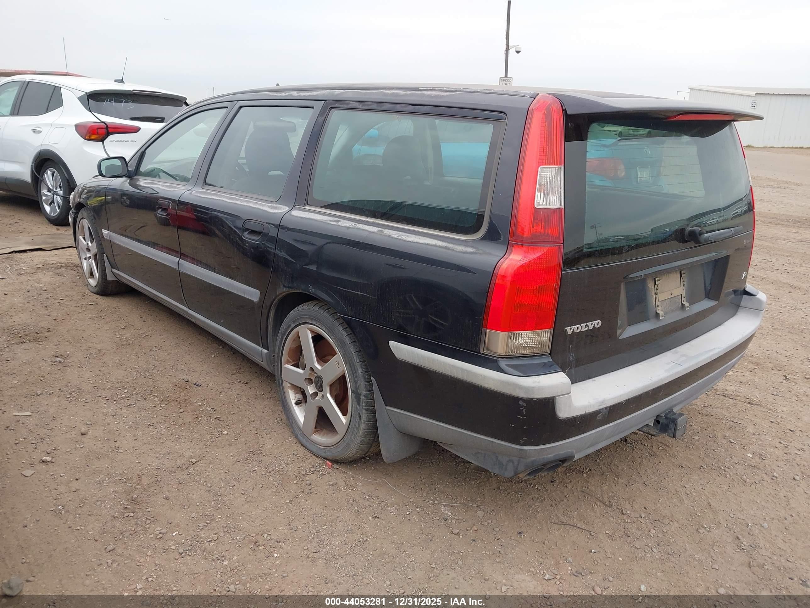 2004 Volvo V70 R Black vin: YV1SJ52Y642437964