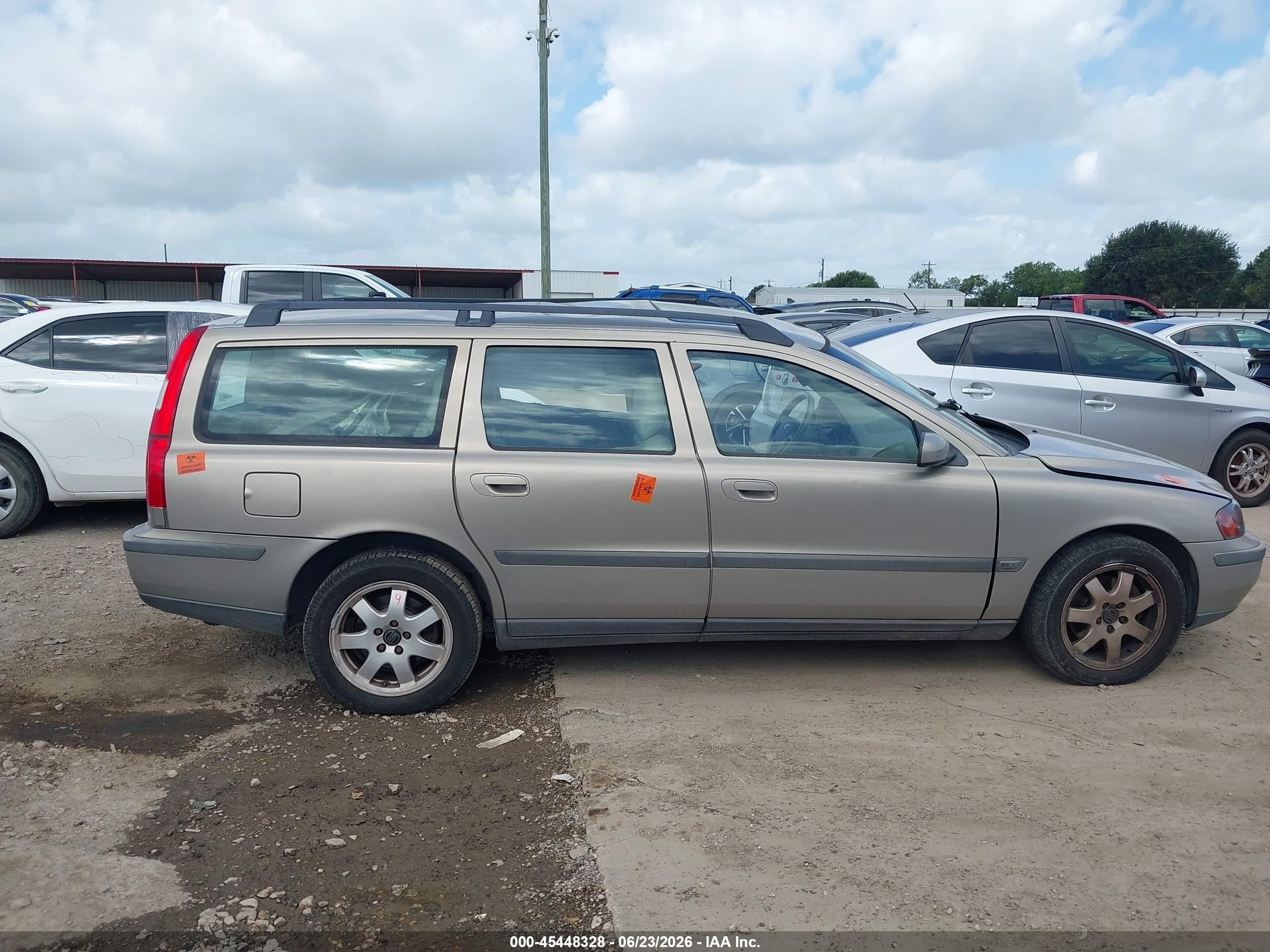 2004 Volvo V70 2.5t Awd Beige vin: YV1SJ59H242429172