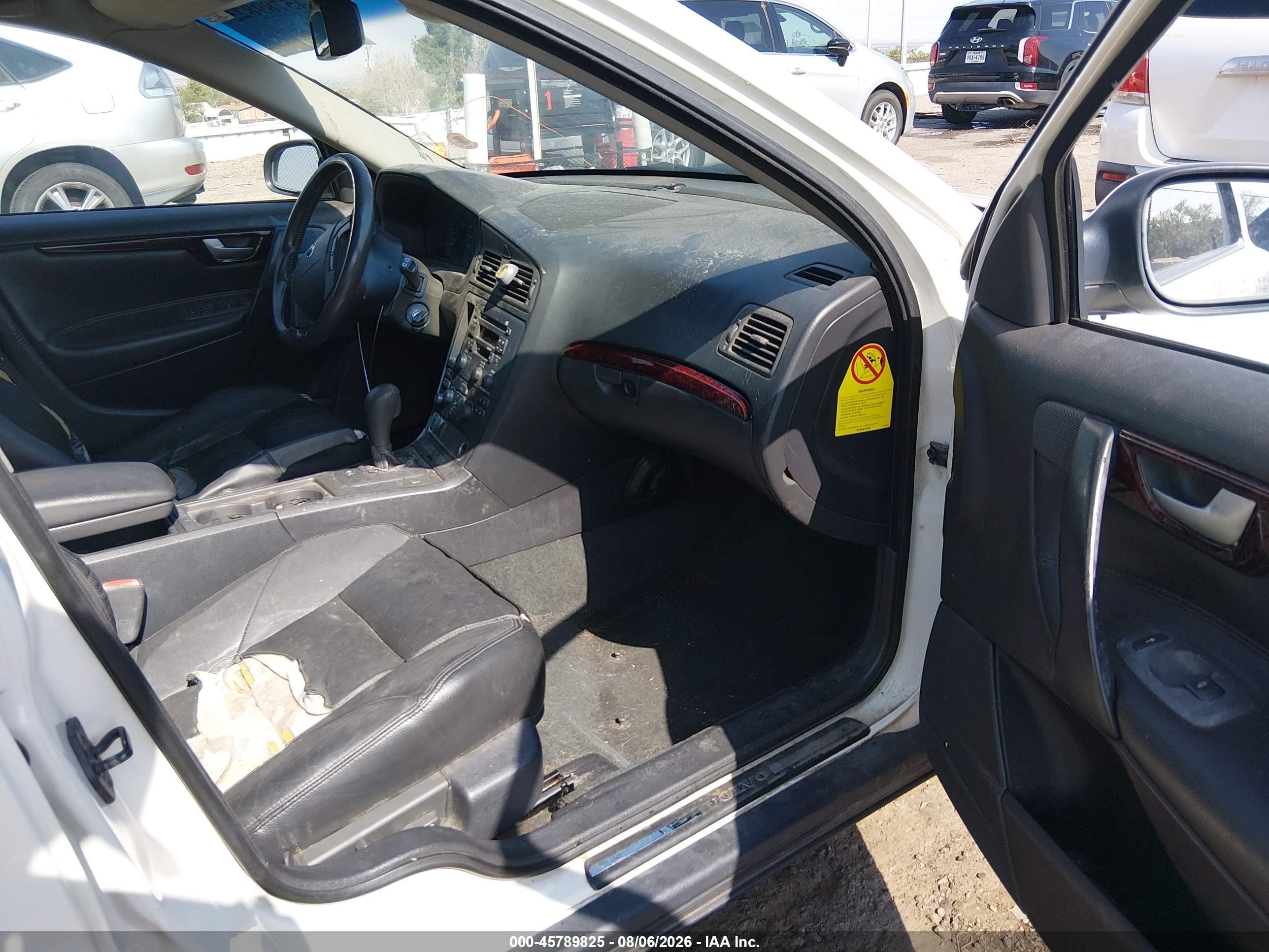 2003 Volvo V70 2.5l Turbo Белый vin: YV1SJ59H532332210