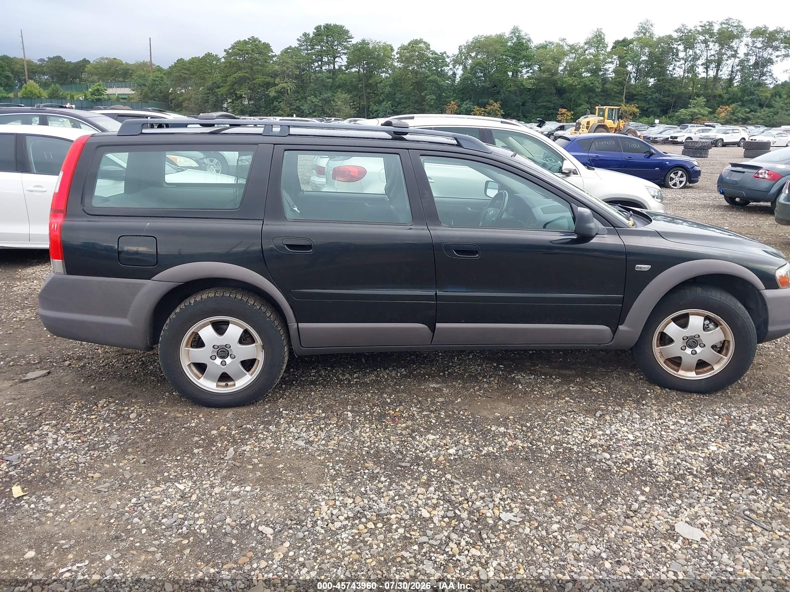 2002 Volvo V70 Xc Black vin: YV1SV58D521070426