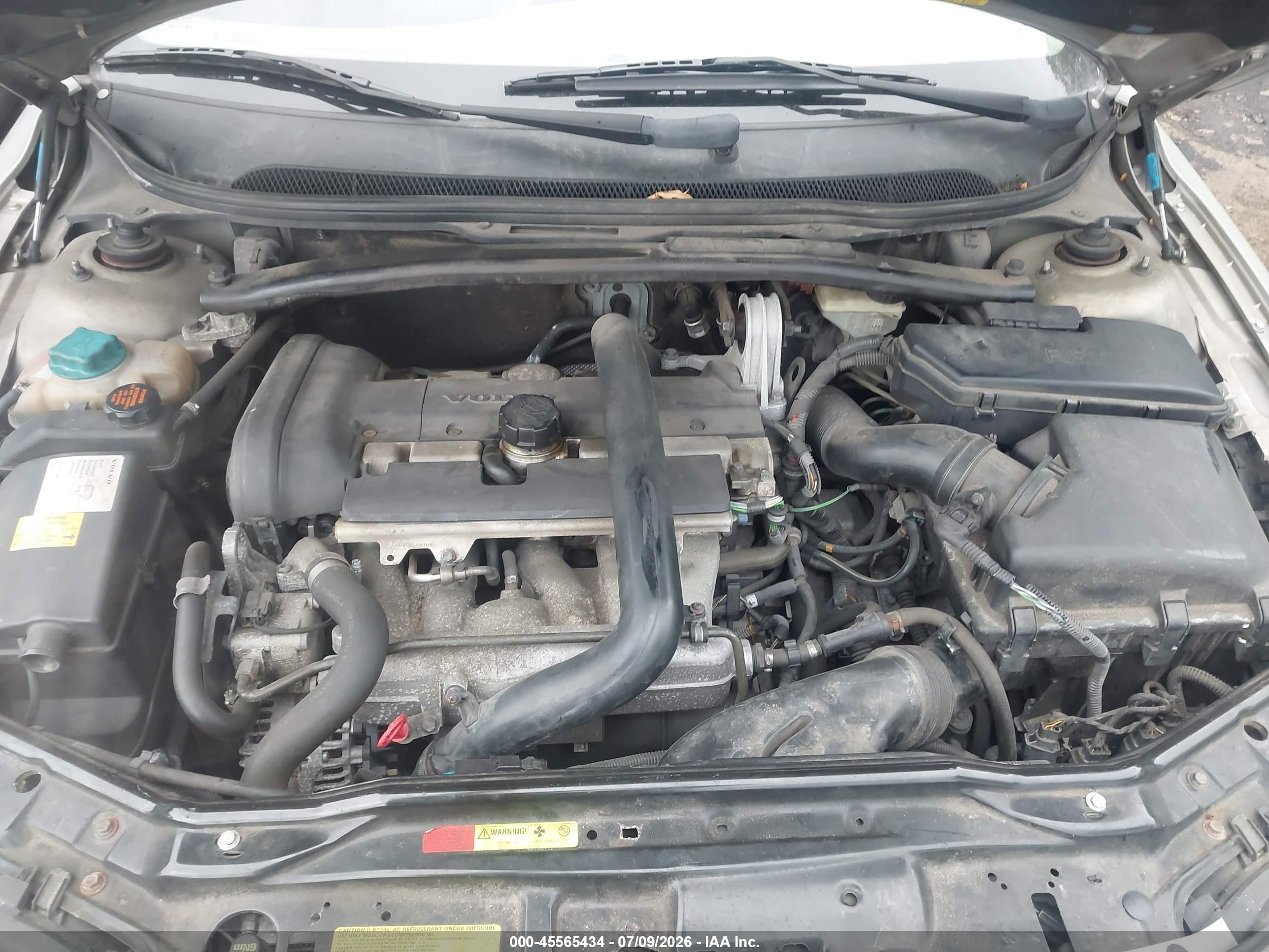 2001 Volvo V70 T5 Silver vin: YV1SW53D212101463