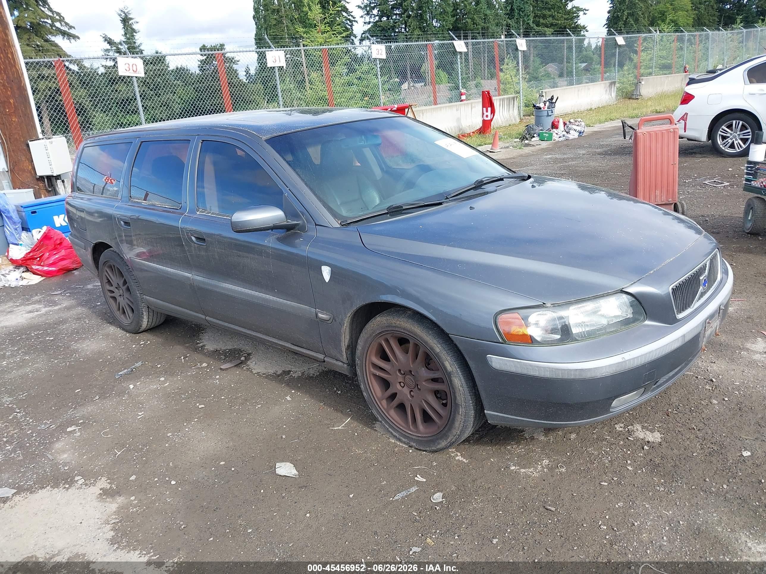 2004 Volvo V70 T5 Серый vin: YV1SW53D842364688