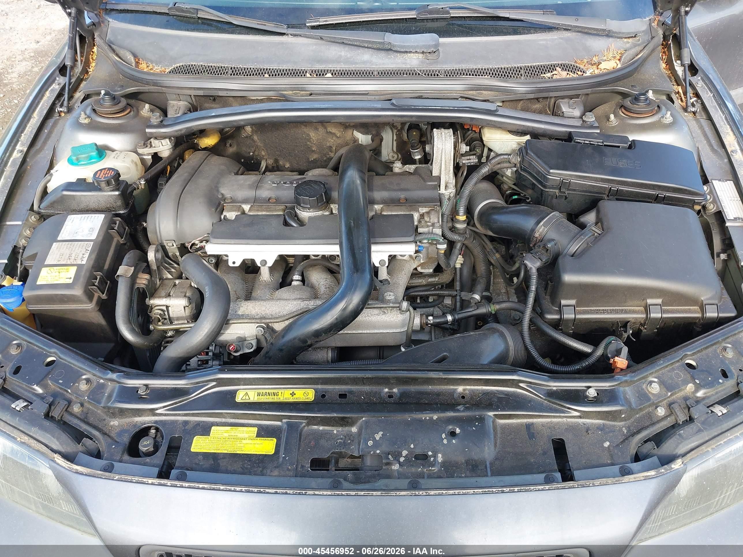 2004 Volvo V70 T5 Gray vin: YV1SW53D842364688