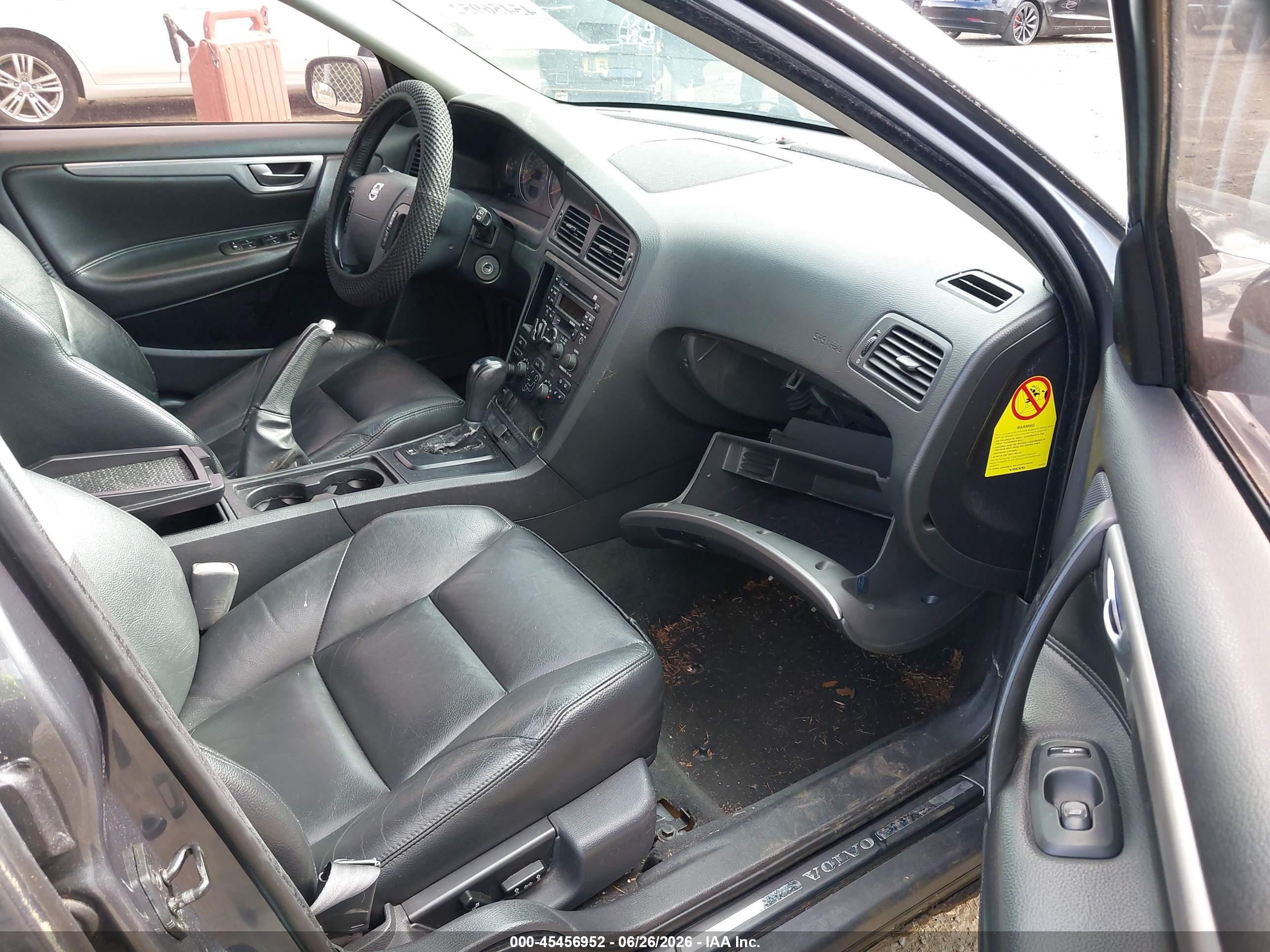 2004 Volvo V70 T5 Gray vin: YV1SW53D842364688