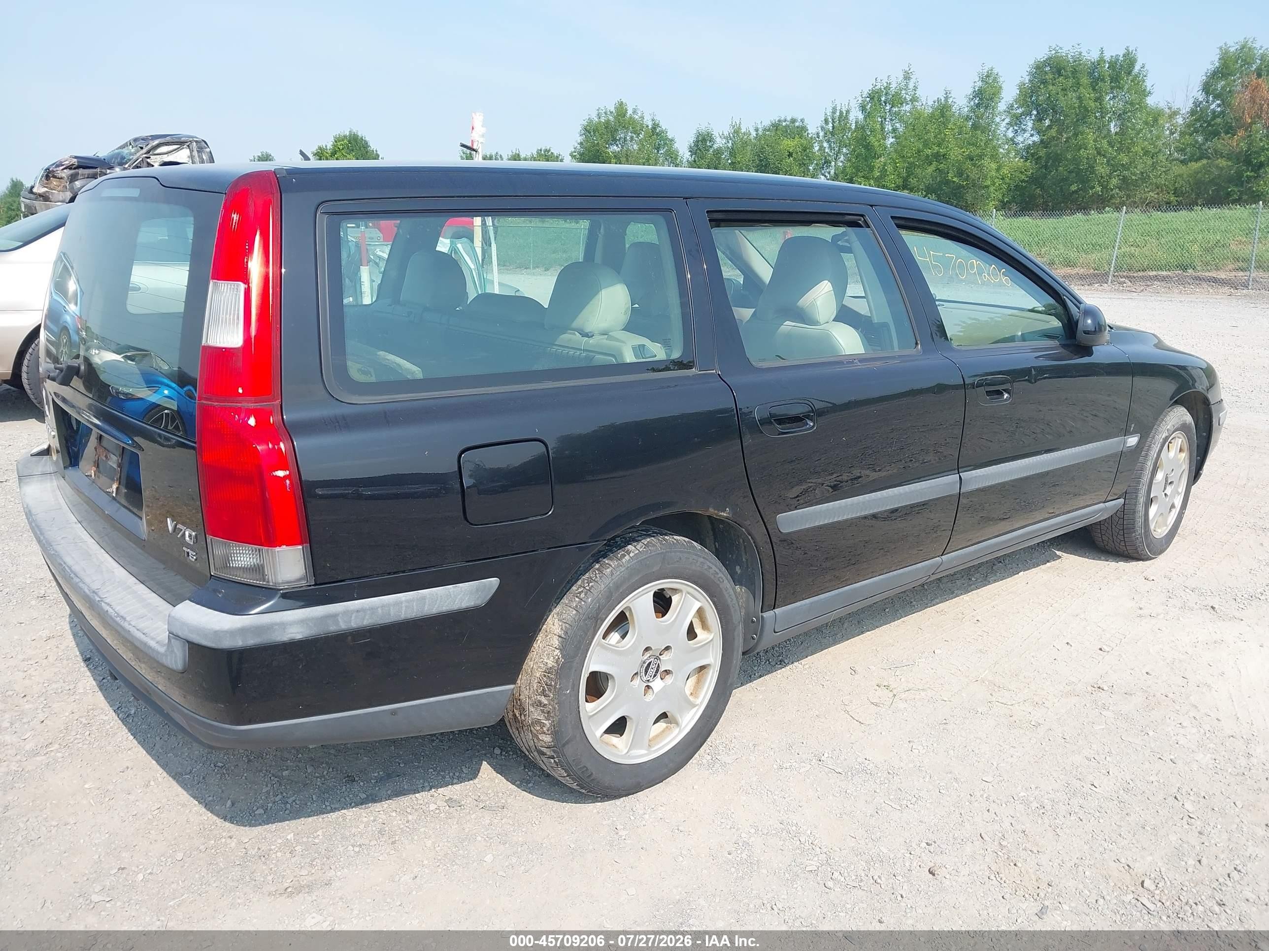 2002 Volvo V70 T5 Черный vin: YV1SW53D921174370