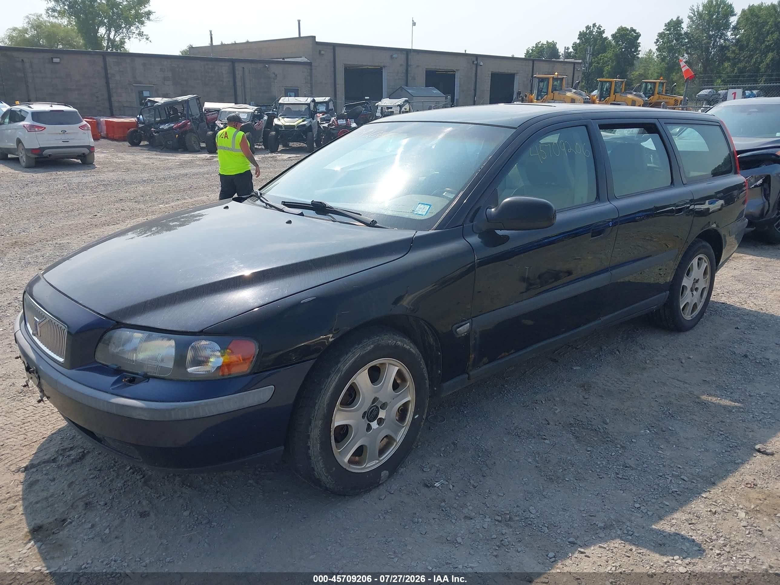 2002 Volvo V70 T5 Черный vin: YV1SW53D921174370