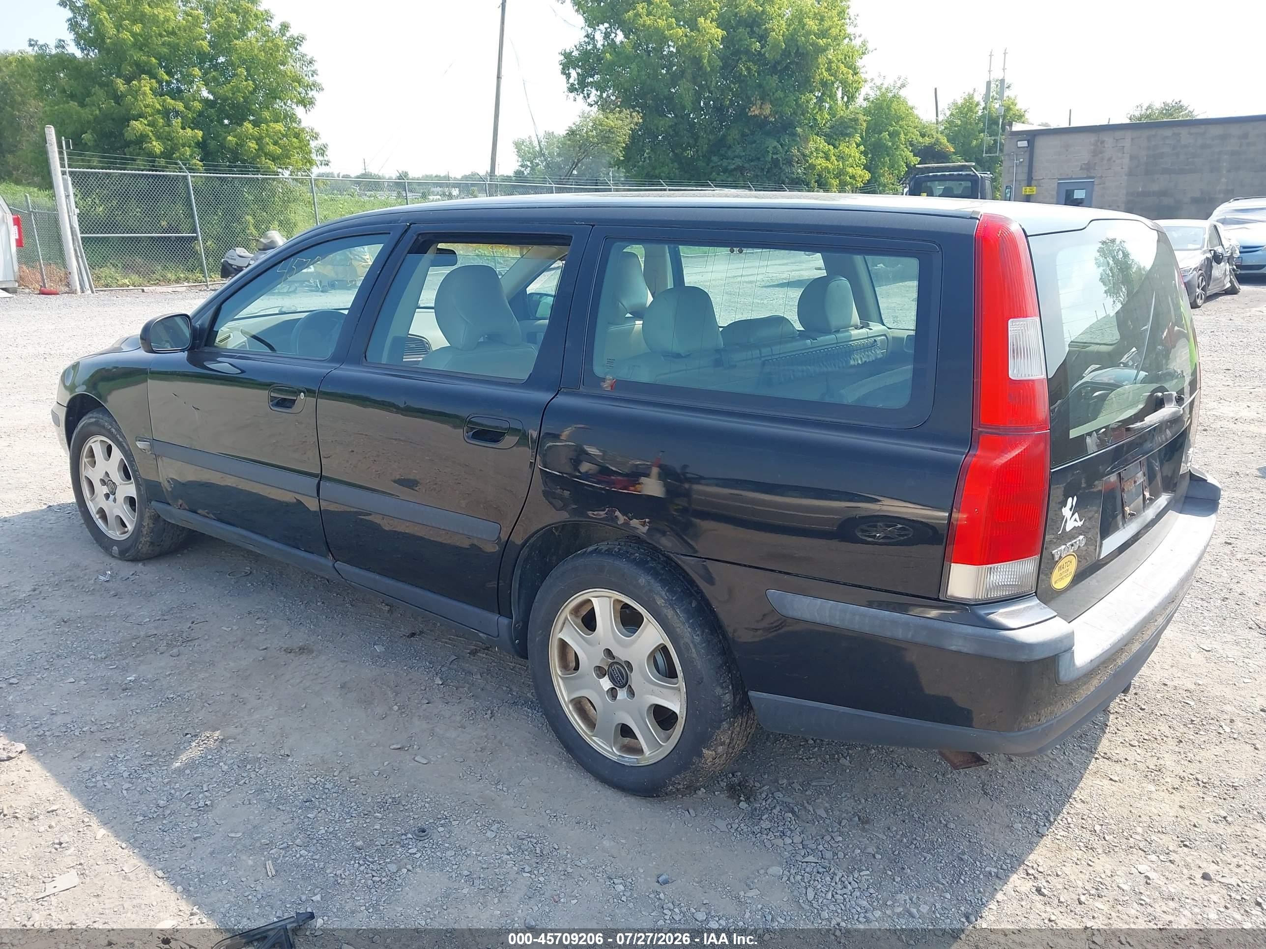 2002 Volvo V70 T5 Черный vin: YV1SW53D921174370