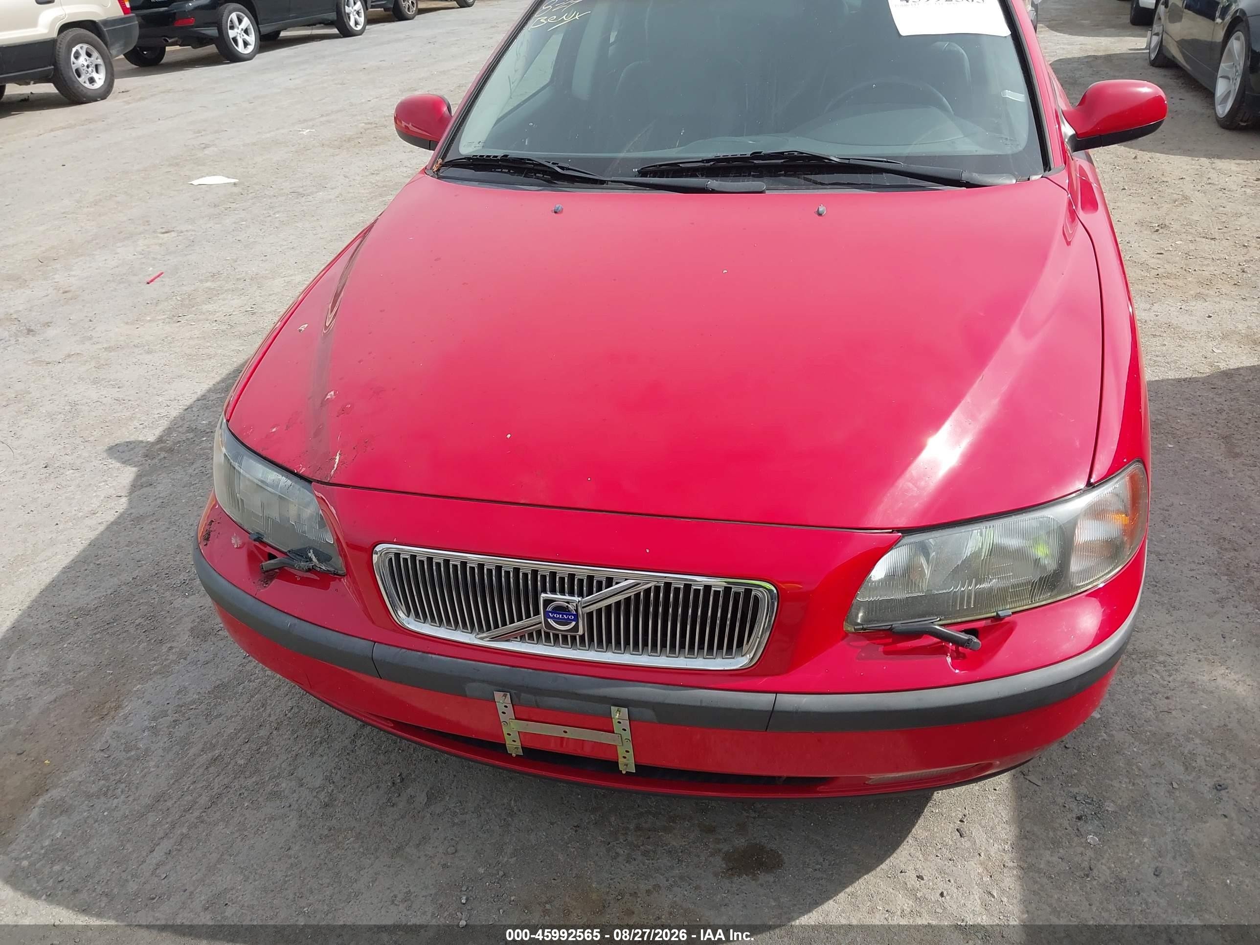 2001 Volvo V70 T5 Красный vin: YV1SW53DX11001391