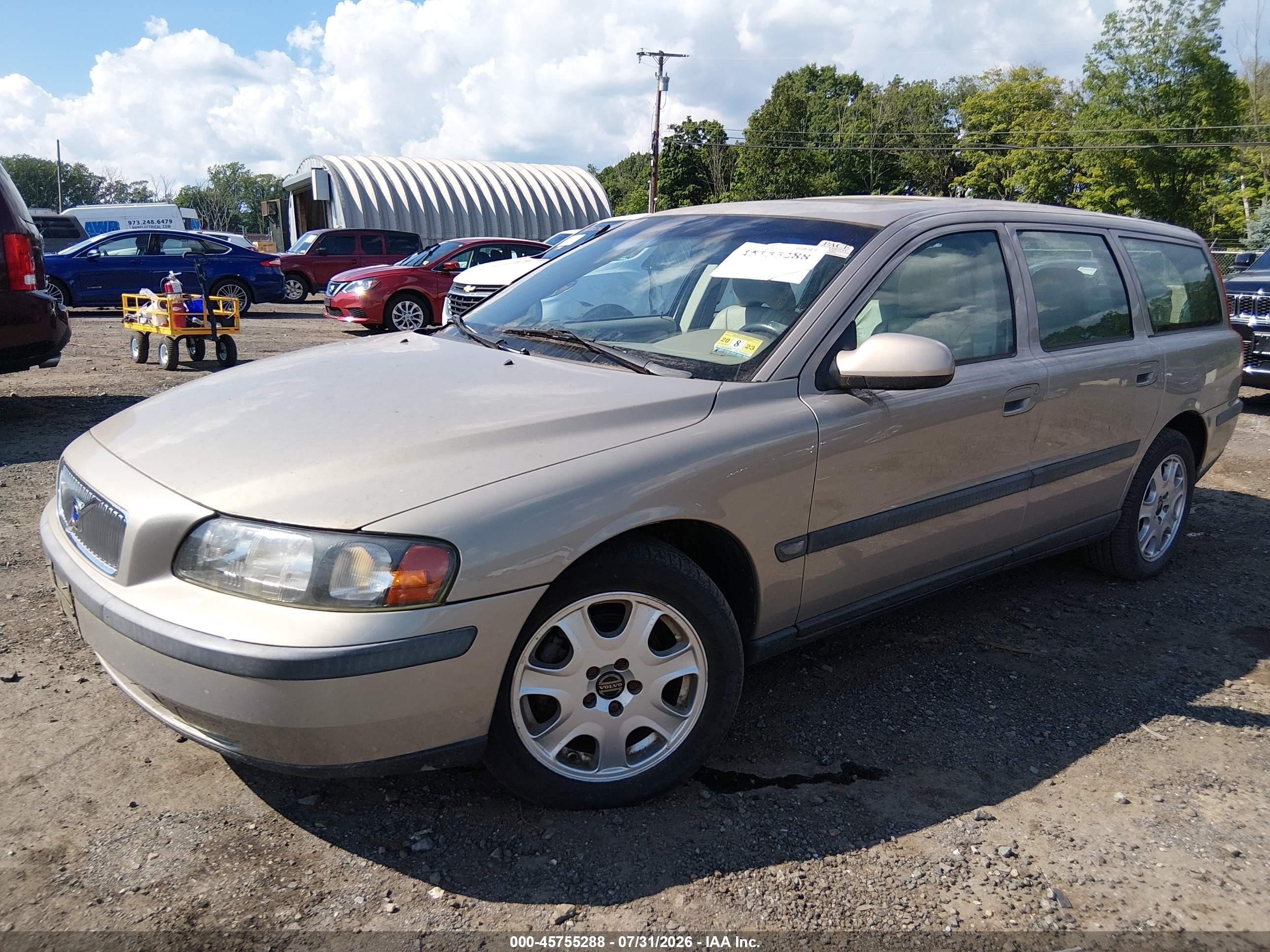 2001 Volvo V70 2.4t Tan vin: YV1SW58D212112231