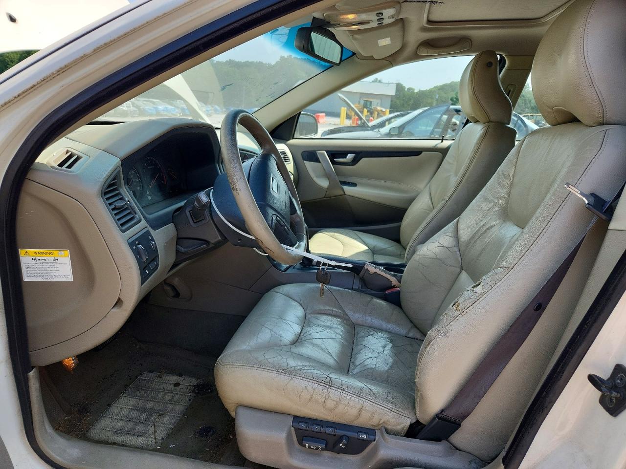 2002 Volvo V70 2.4t White vin: YV1SW58D722216795