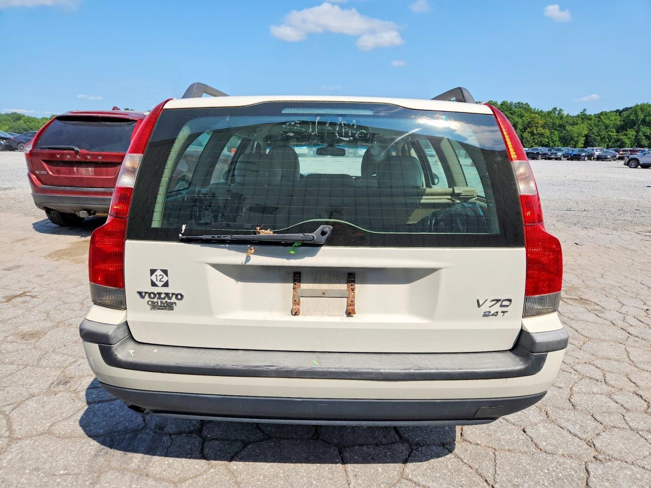 2002 Volvo V70 2.4t White vin: YV1SW58D722216795