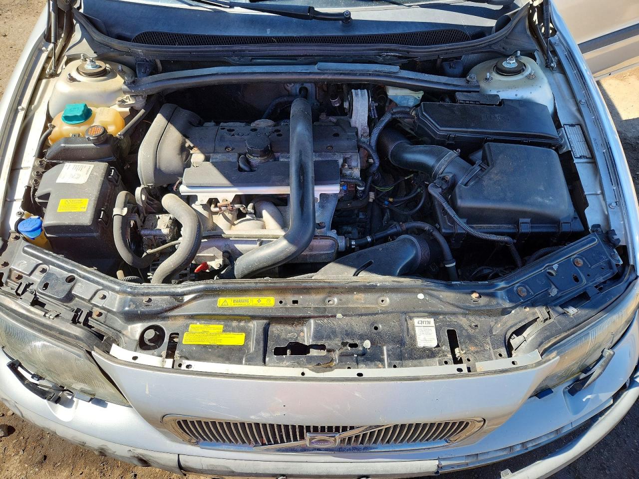 2002 Volvo V70 2.4t Серебряный vin: YV1SW58D922239902