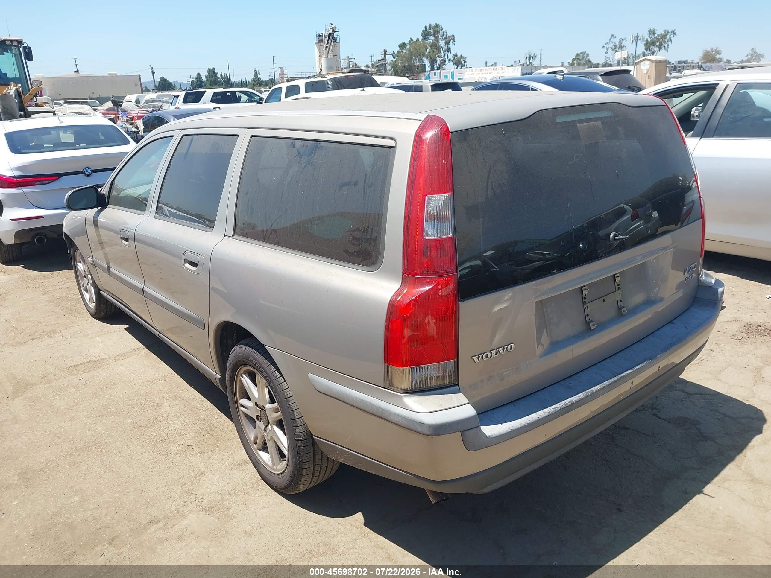 2003 Volvo V70 2.4l Turbo Gray vin: YV1SW58DX32299060
