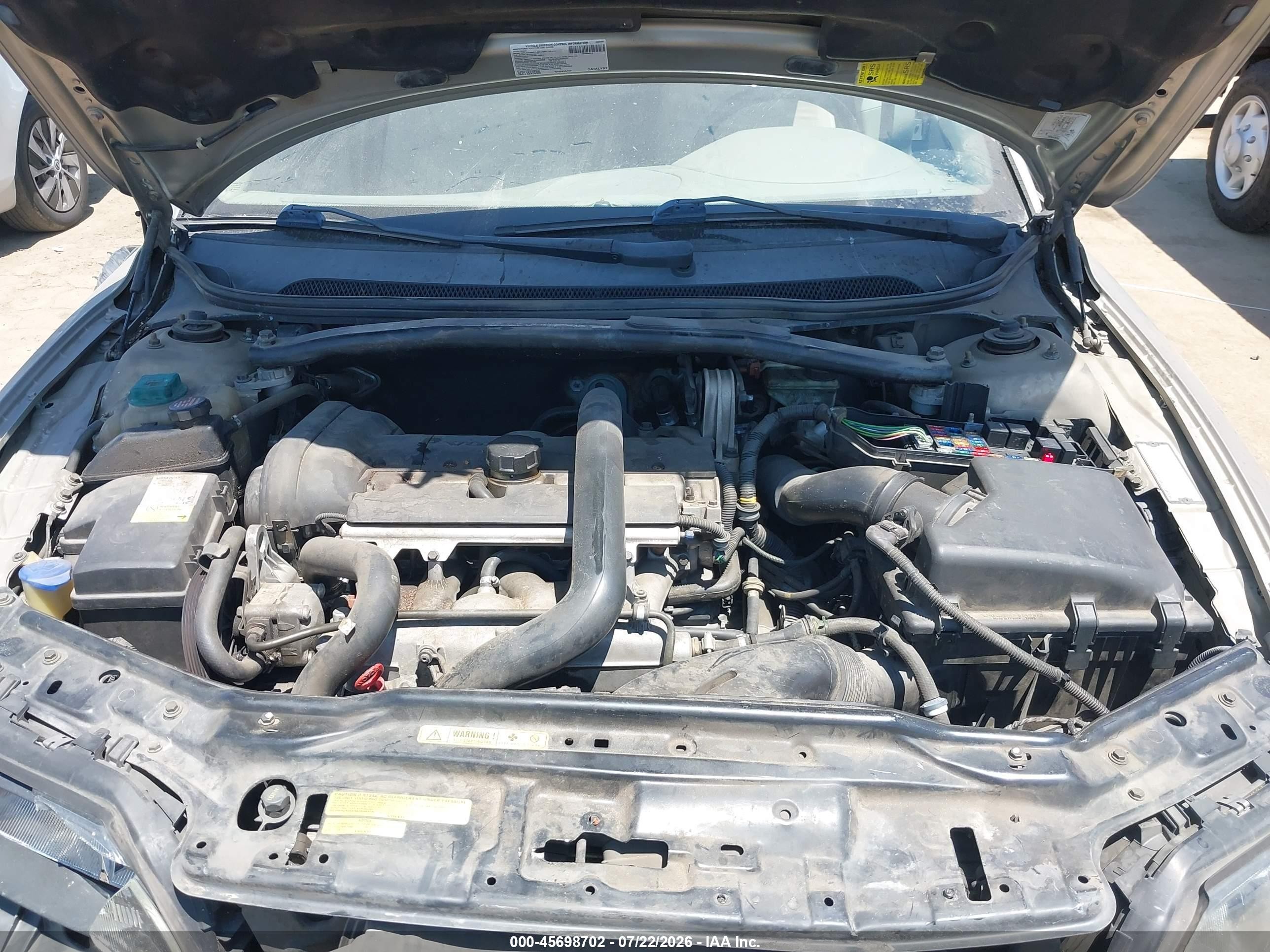 2003 Volvo V70 2.4l Turbo Gray vin: YV1SW58DX32299060