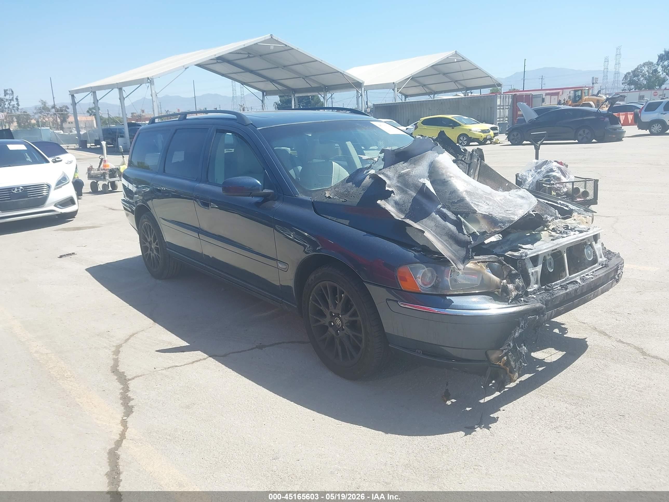 2006 Volvo V70 2.5t Blue vin: YV1SW592062581161