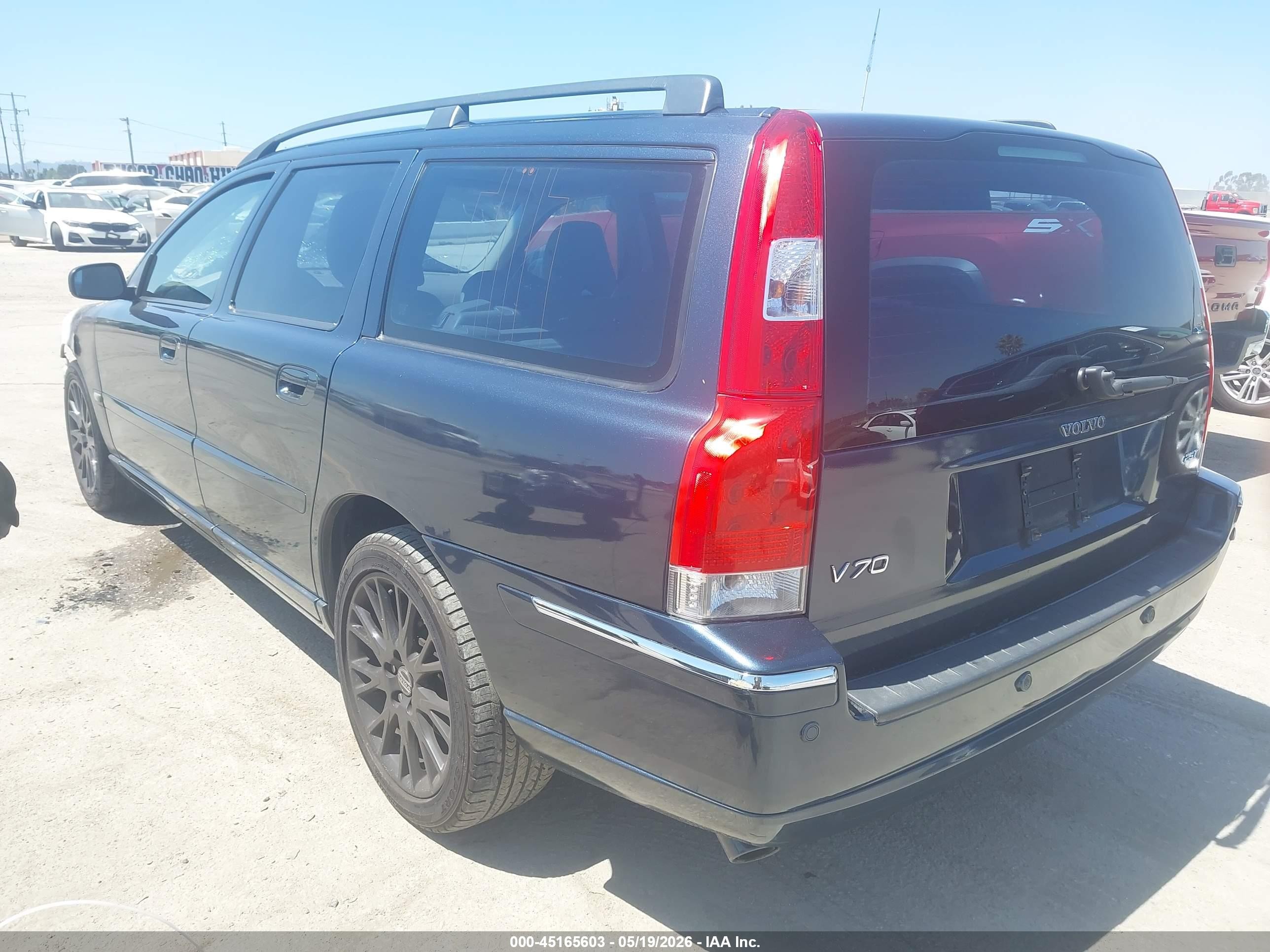 2006 Volvo V70 2.5t Blue vin: YV1SW592062581161