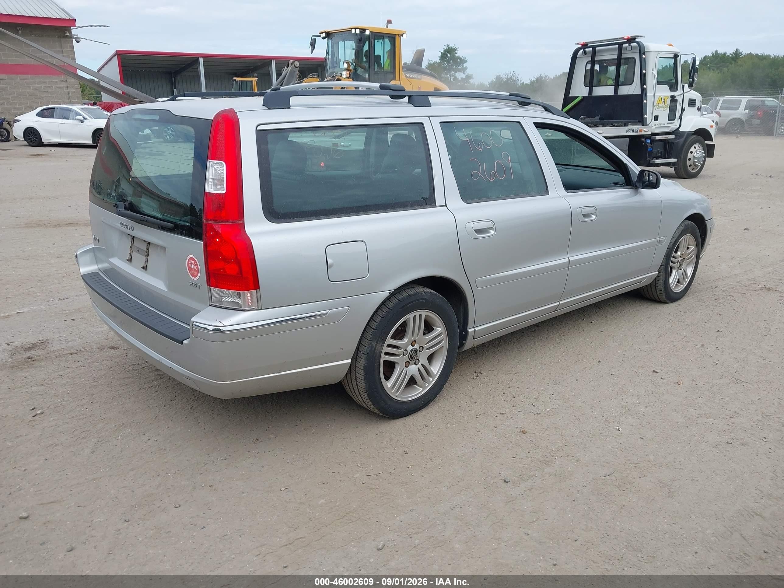 2006 Volvo V70 2.5t Silver vin: YV1SW592262563941
