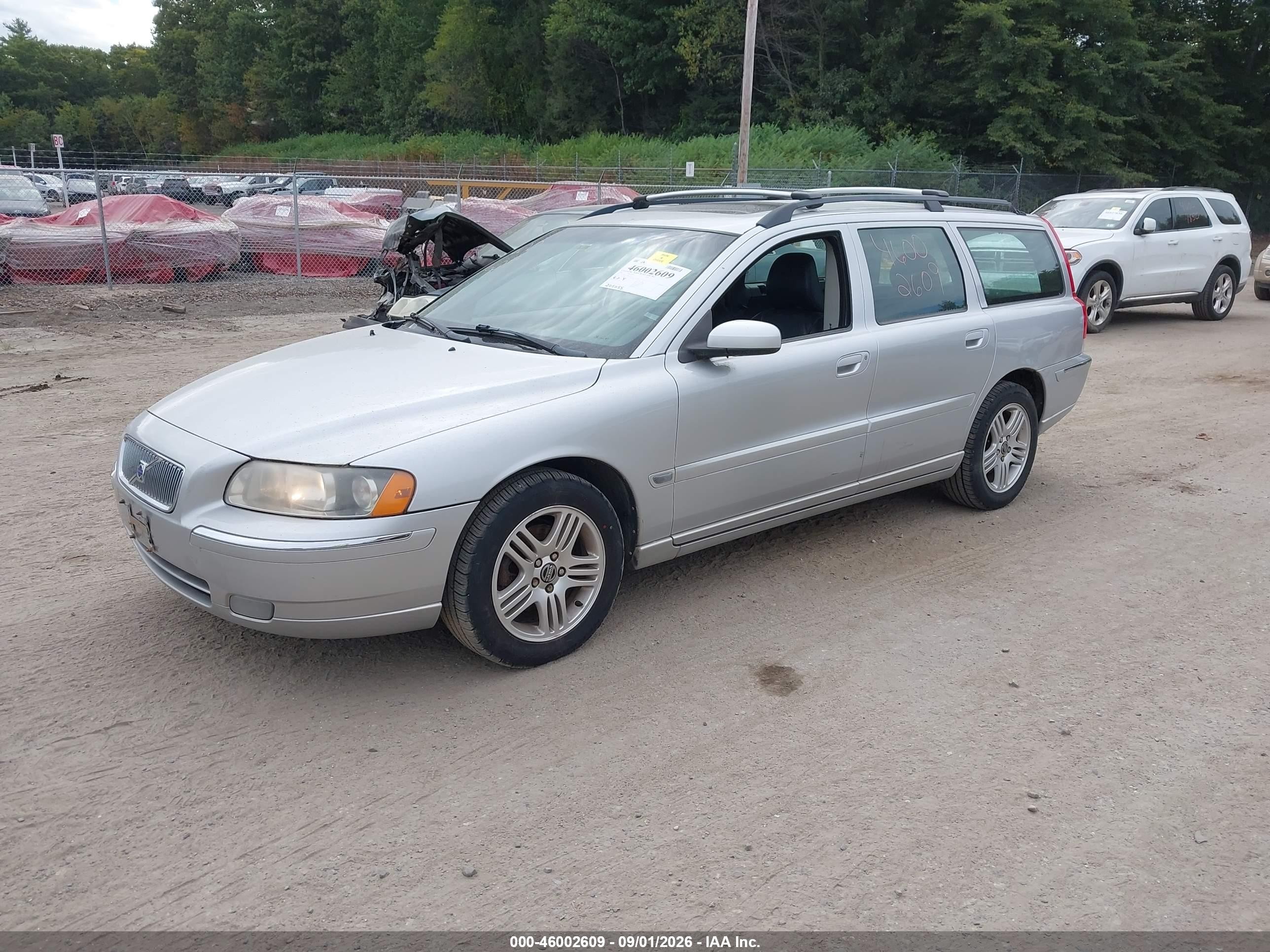 2006 Volvo V70 2.5t Silver vin: YV1SW592262563941