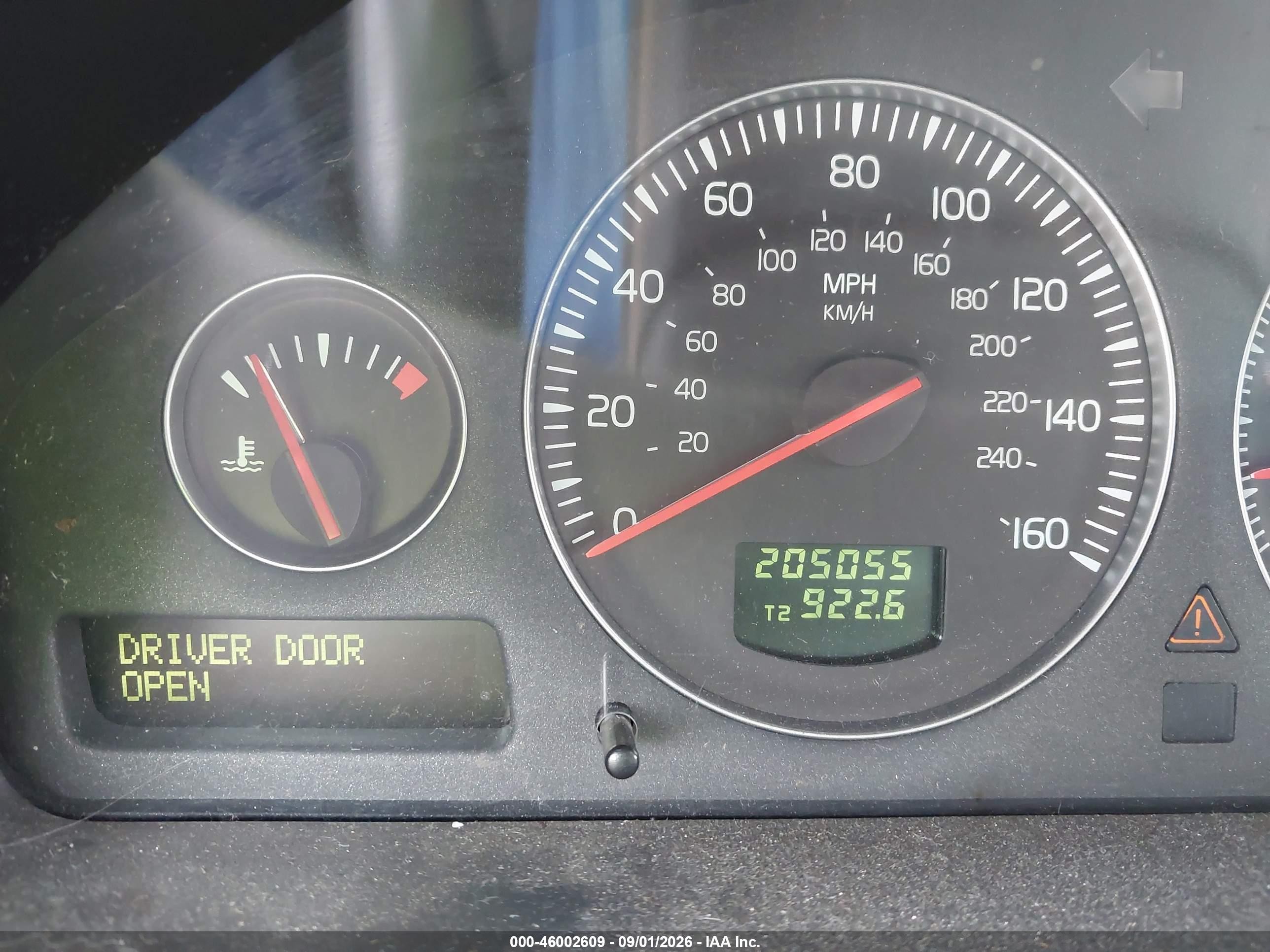2006 Volvo V70 2.5t Silver vin: YV1SW592262563941