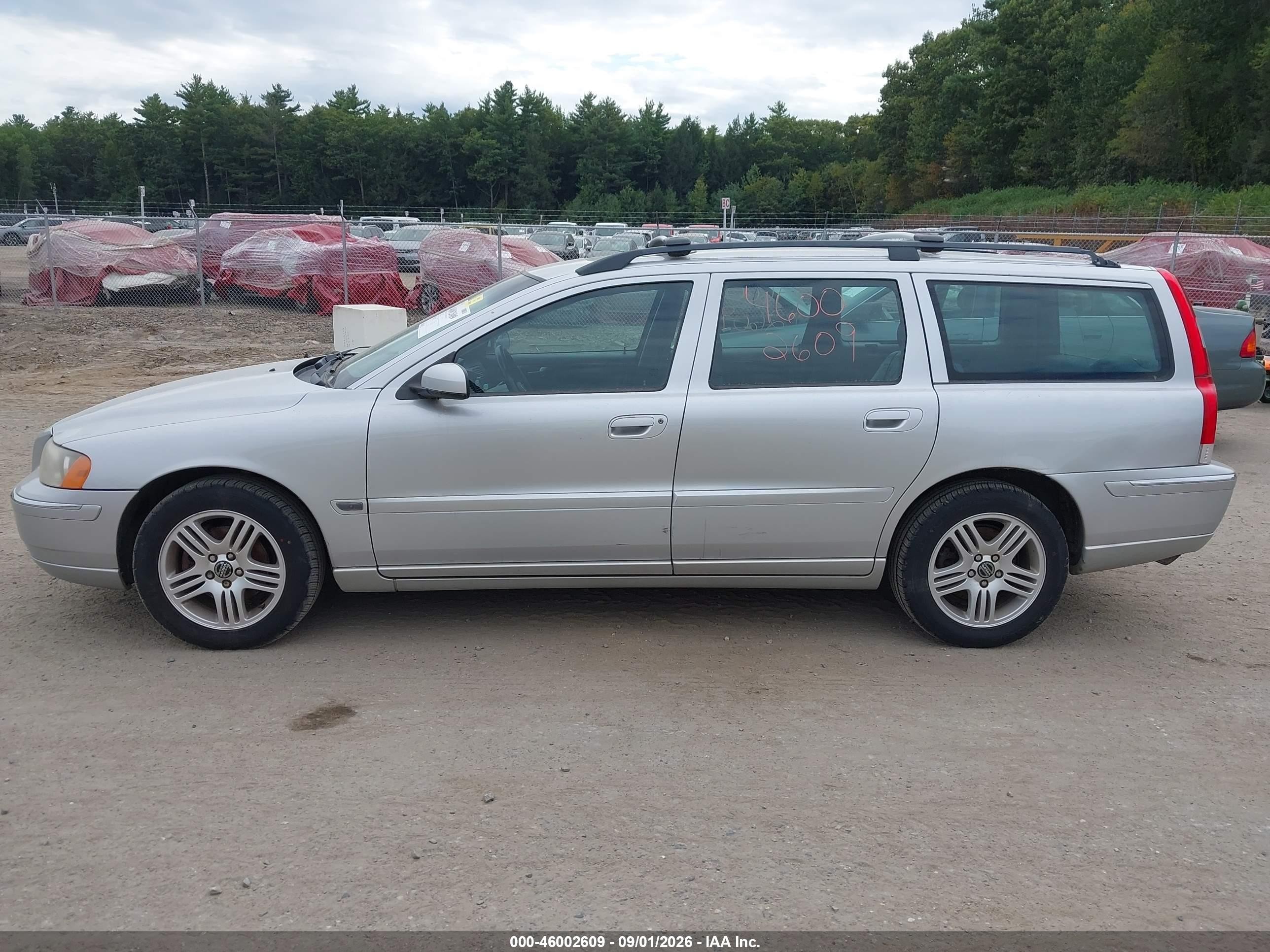 2006 Volvo V70 2.5t Silver vin: YV1SW592262563941