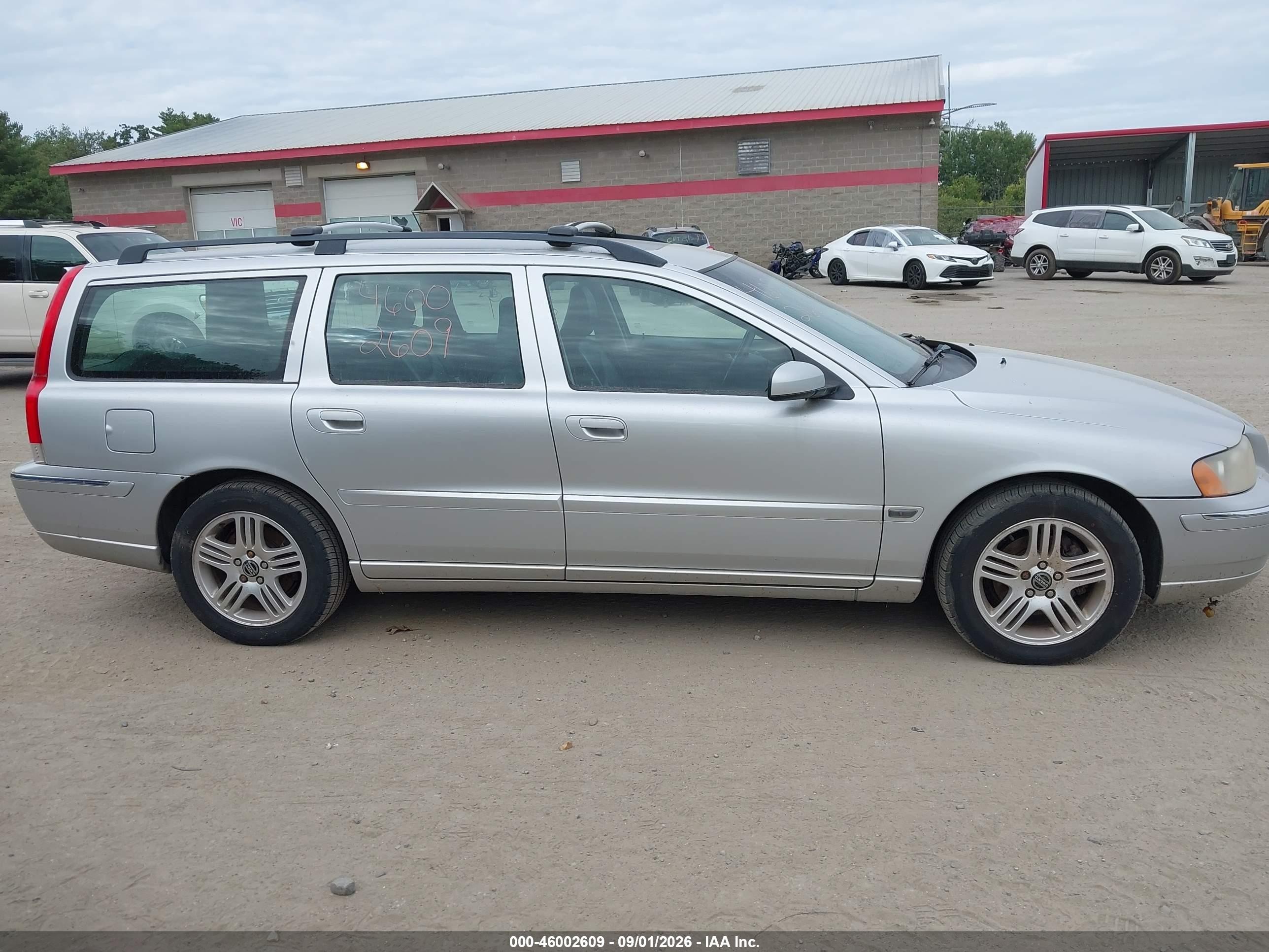 2006 Volvo V70 2.5t Silver vin: YV1SW592262563941