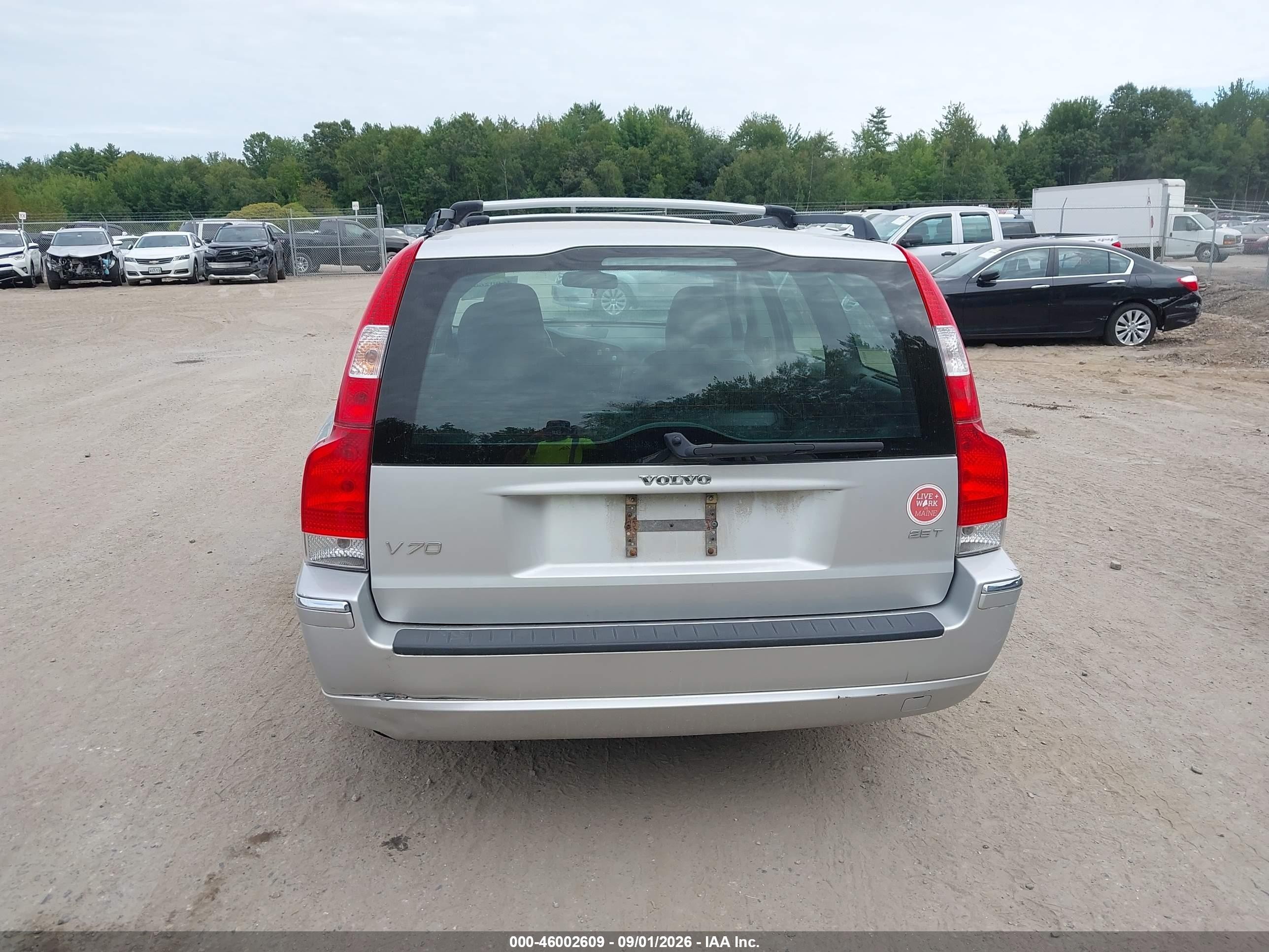 2006 Volvo V70 2.5t Silver vin: YV1SW592262563941