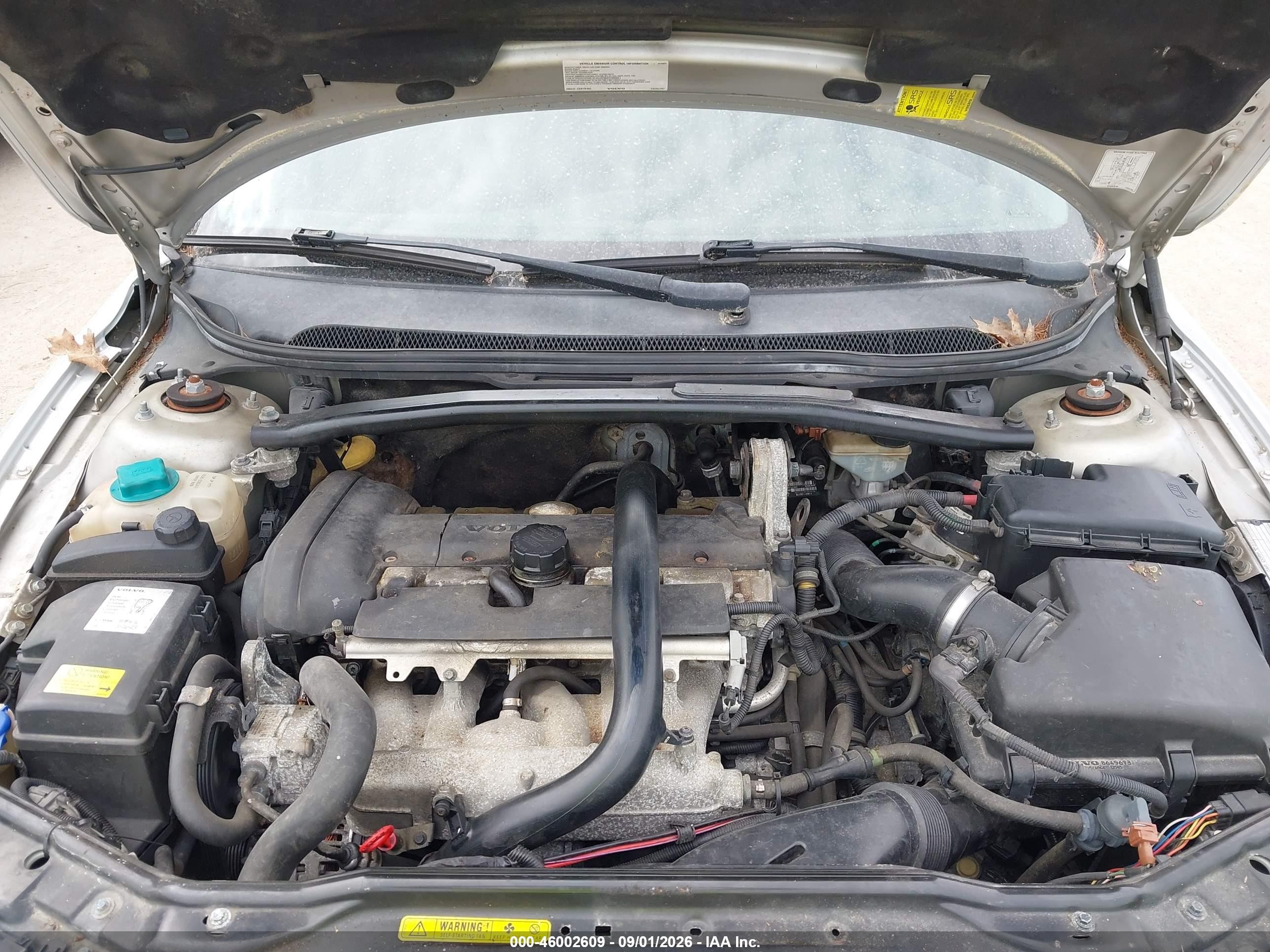 2006 Volvo V70 2.5t Silver vin: YV1SW592262563941